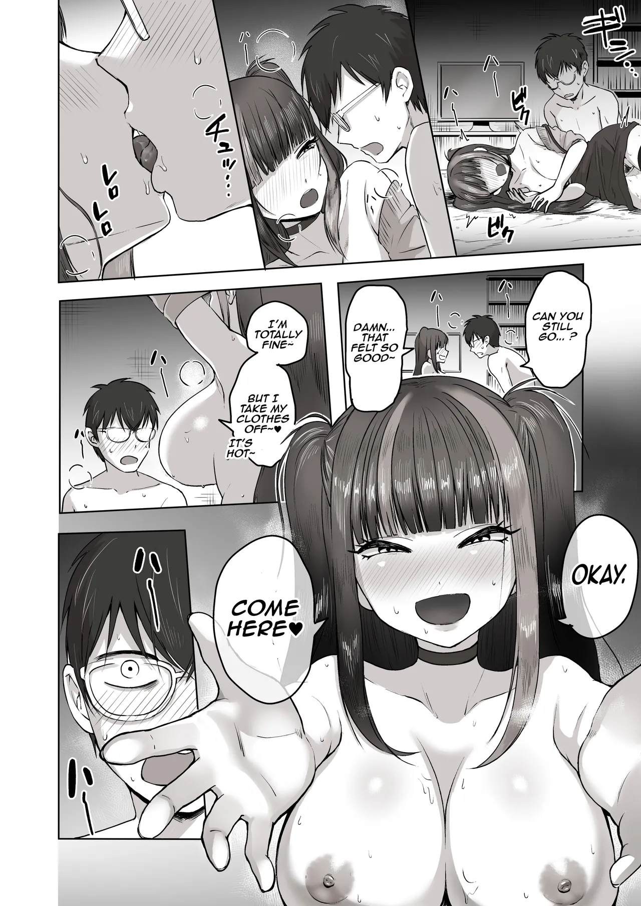 When I Met My Follower I’d Been Passionately Talking About Eroge With Day and Night page 39