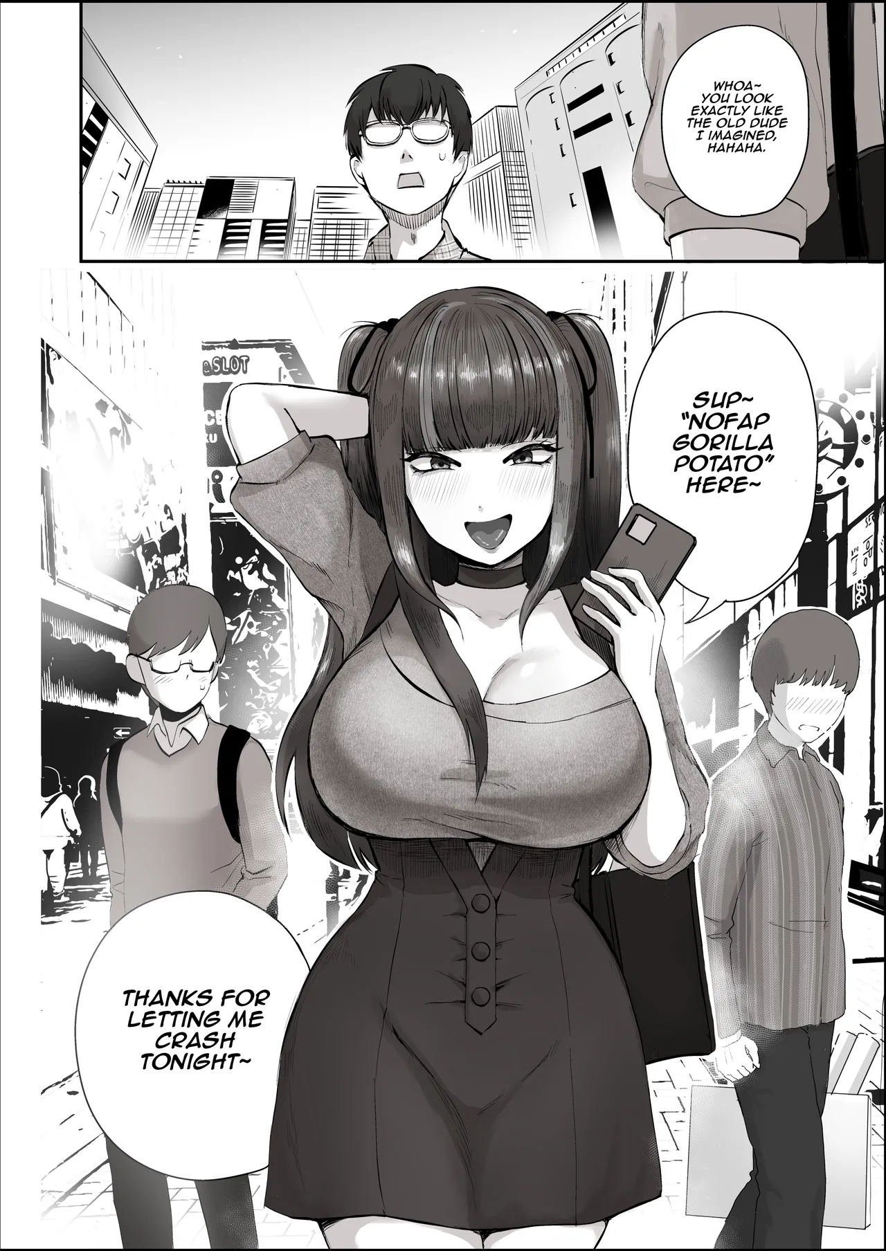 When I Met My Follower I’d Been Passionately Talking About Eroge With Day and Night page 5