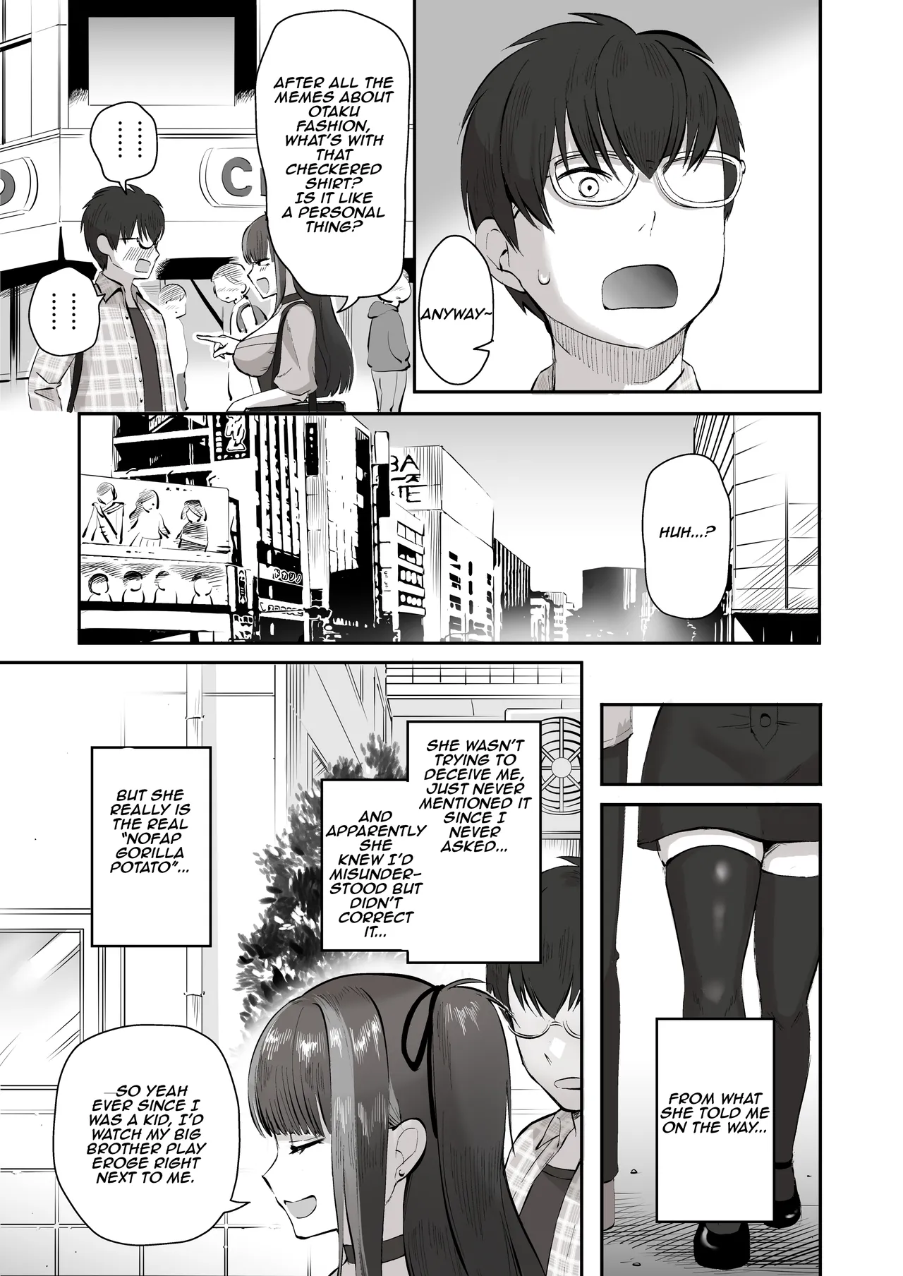 When I Met My Follower I’d Been Passionately Talking About Eroge With Day and Night page 6