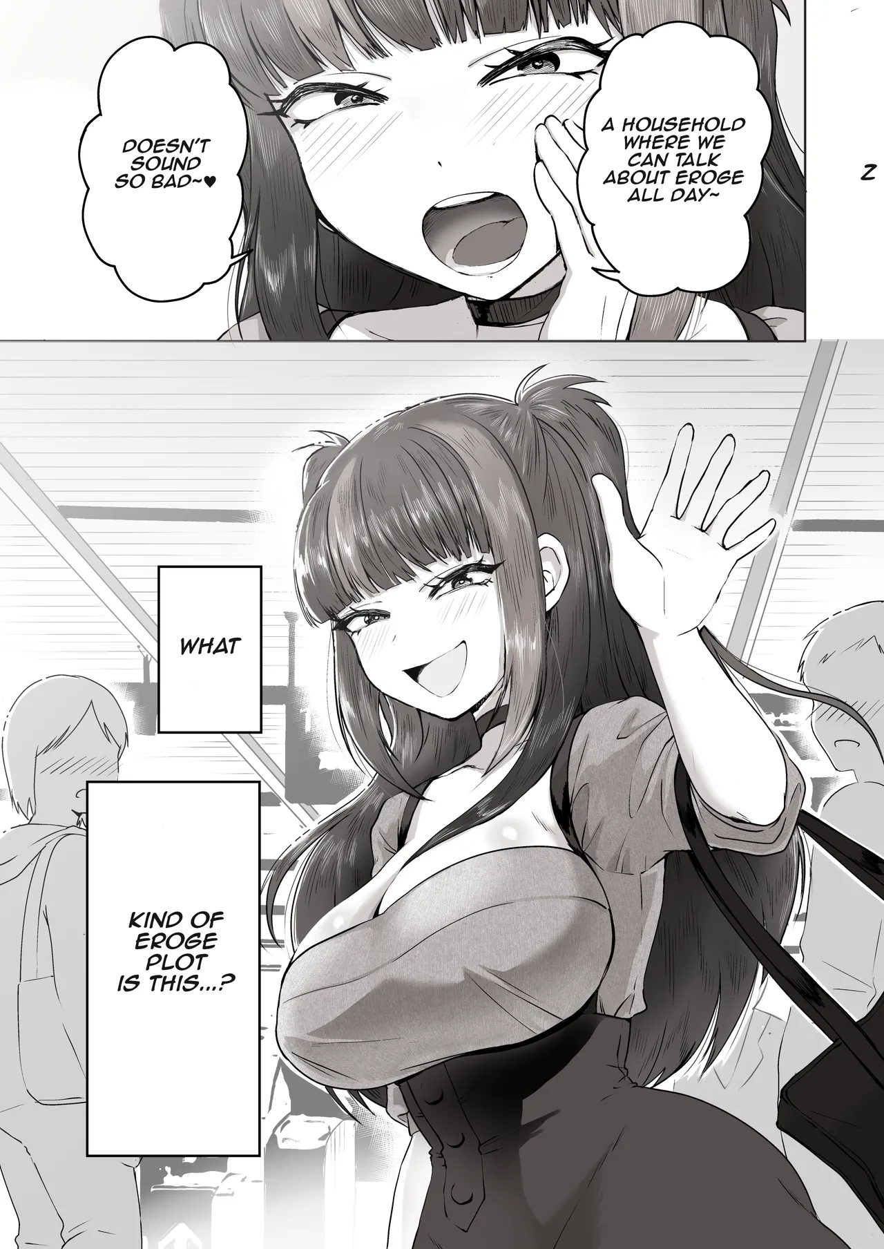When I Met My Follower I’d Been Passionately Talking About Eroge With Day and Night page 62