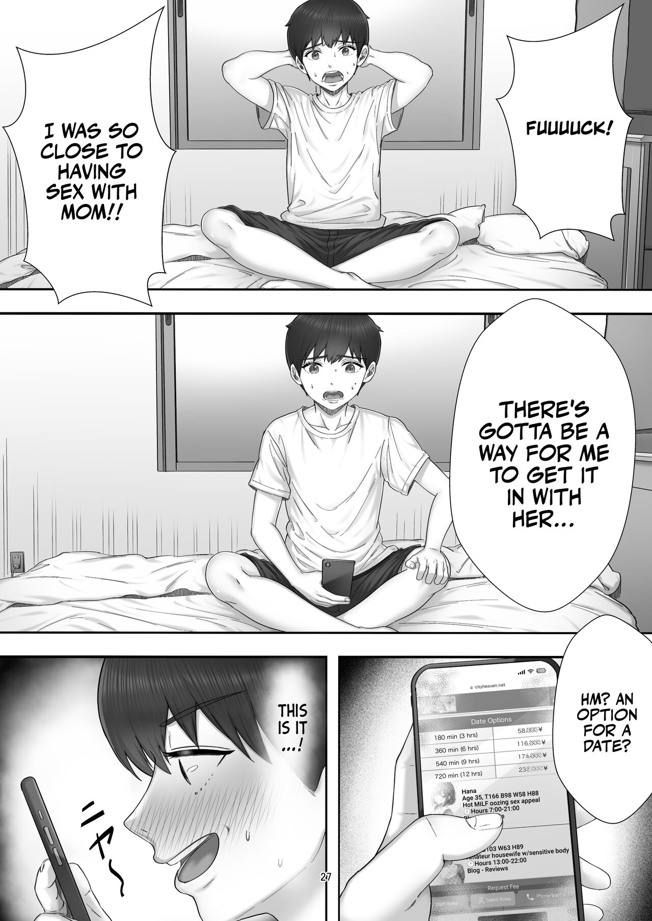 When I Ordered a Call Girl My Mom Actually Showed Up. page 26