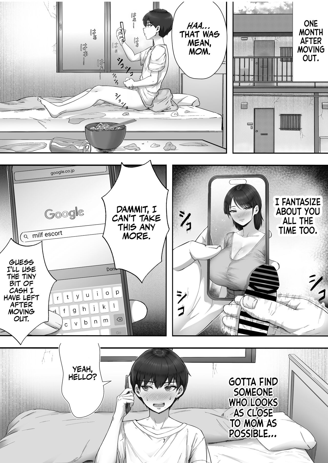 When I Ordered a Call Girl My Mom Actually Showed Up. page 6