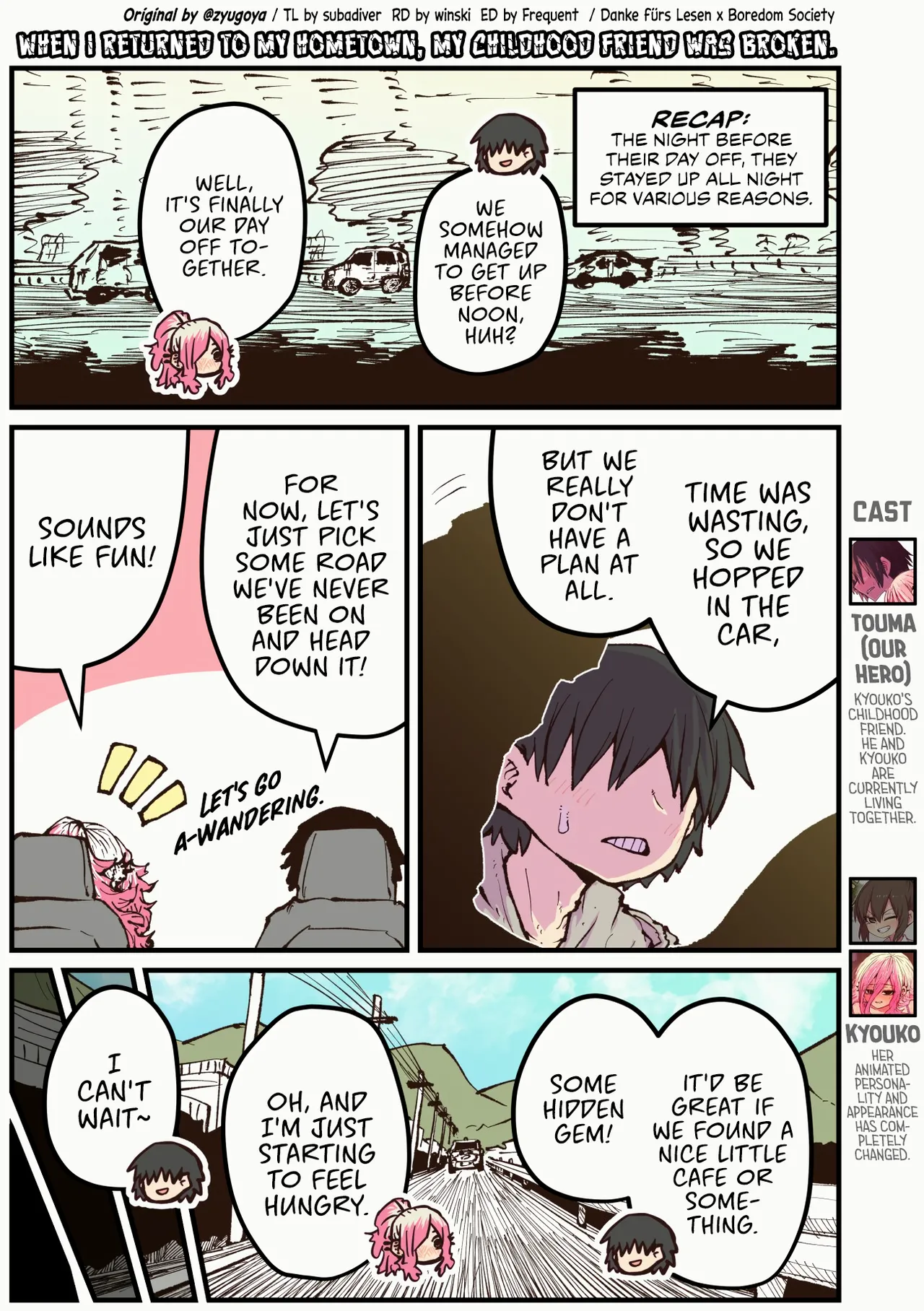 When I Returned to My Hometown, My Childhood Friend was Broken page 101