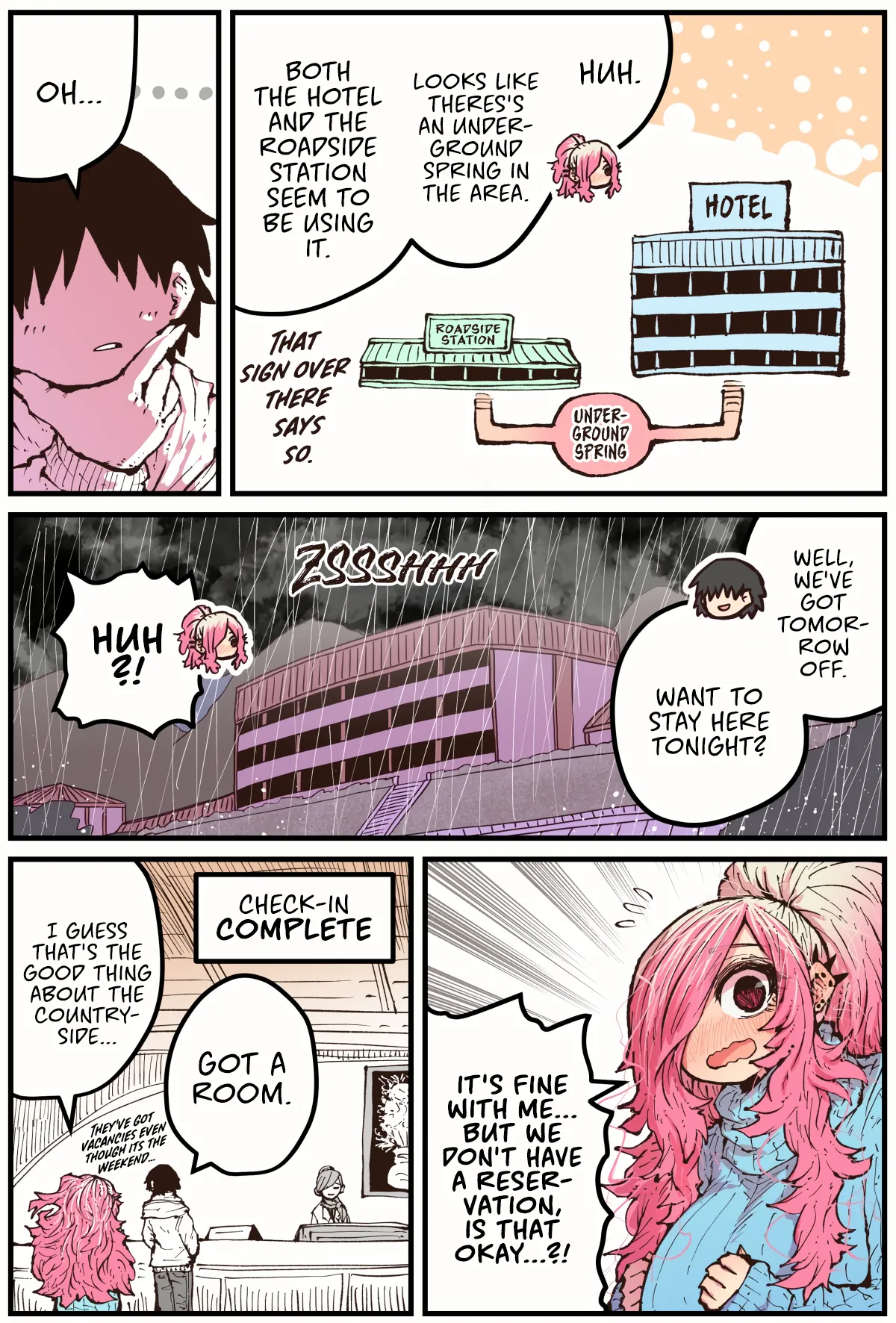 When I Returned to My Hometown, My Childhood Friend was Broken page 107