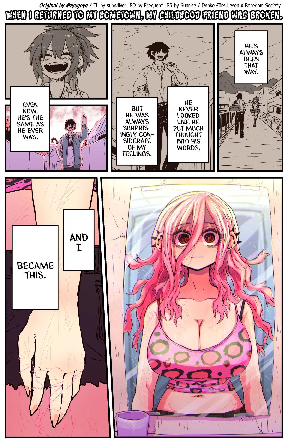 When I Returned to My Hometown, My Childhood Friend was Broken page 11
