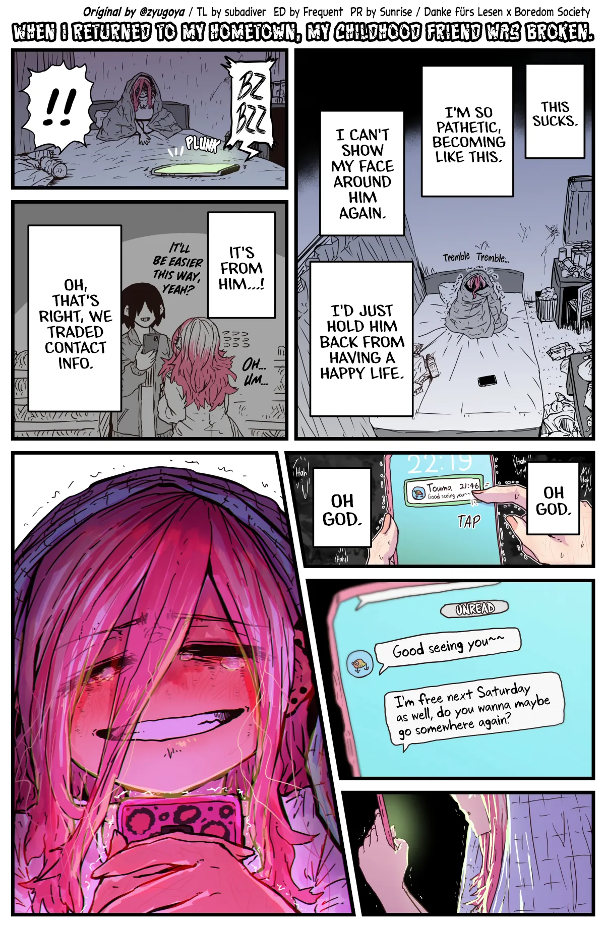 When I Returned to My Hometown, My Childhood Friend was Broken page 12