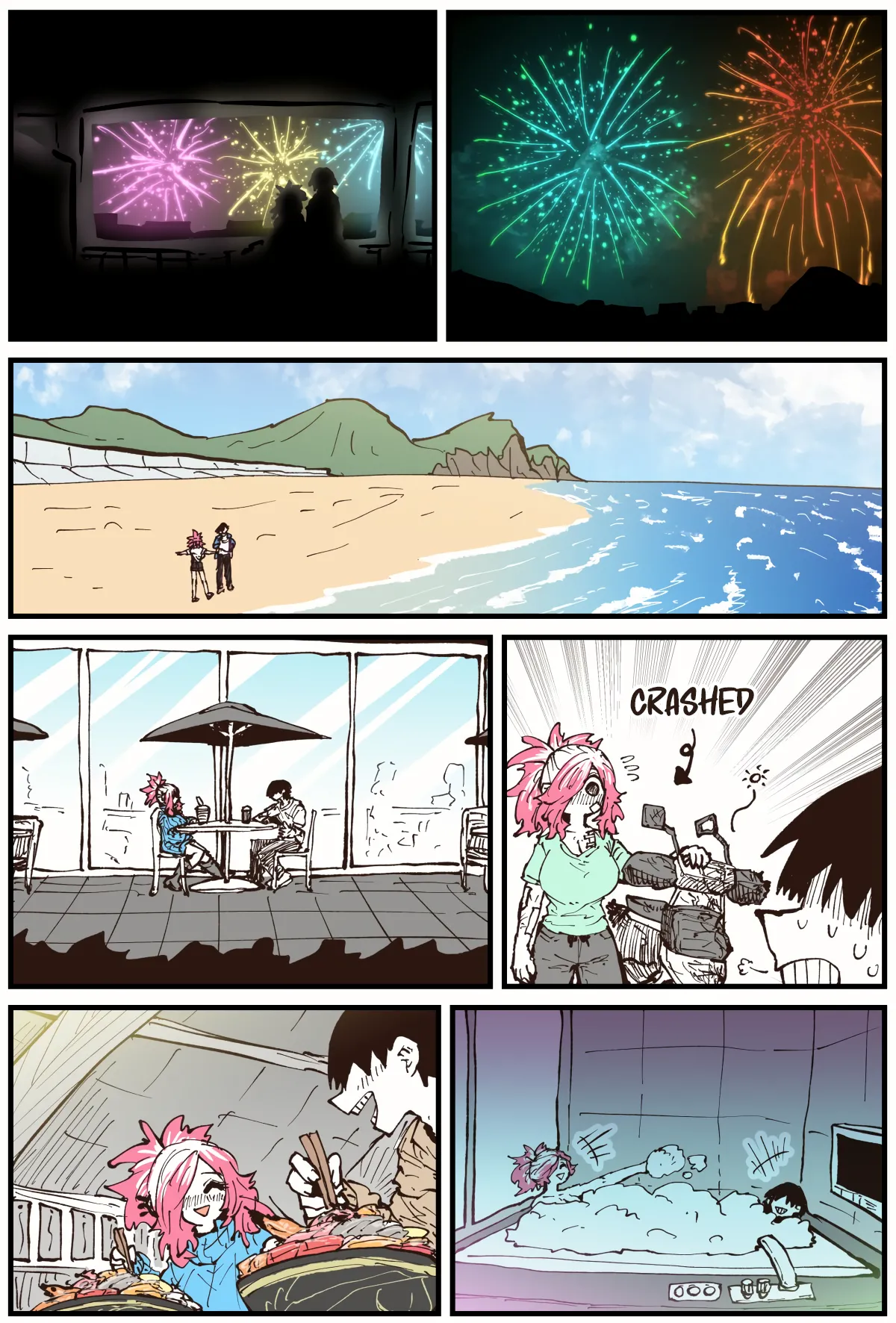 When I Returned to My Hometown, My Childhood Friend was Broken page 122