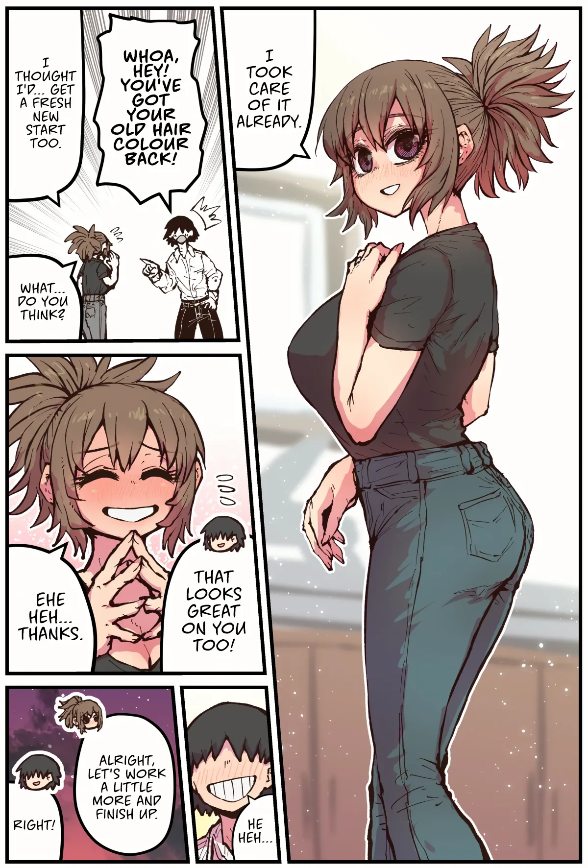When I Returned to My Hometown, My Childhood Friend was Broken page 136