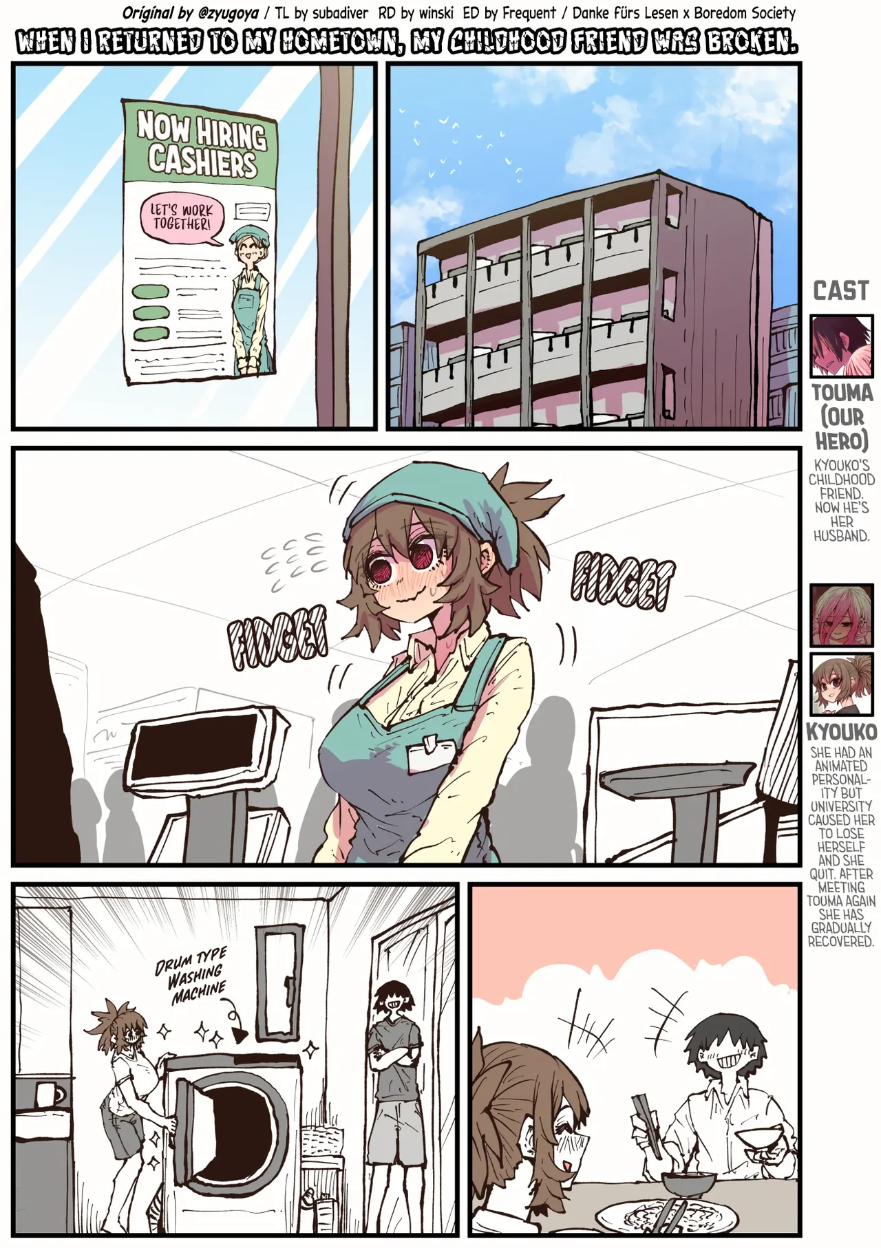 When I Returned to My Hometown, My Childhood Friend was Broken page 137