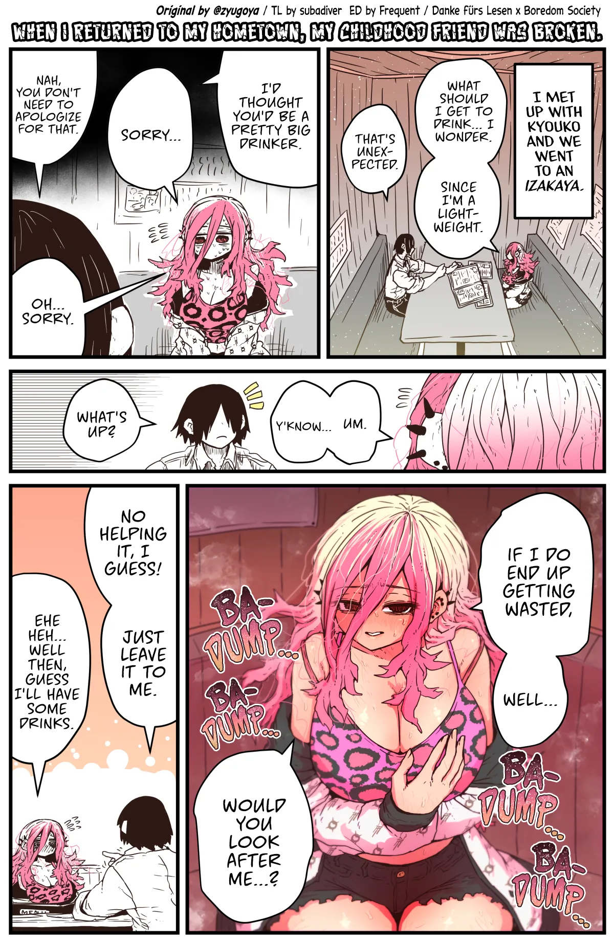 When I Returned to My Hometown, My Childhood Friend was Broken page 14