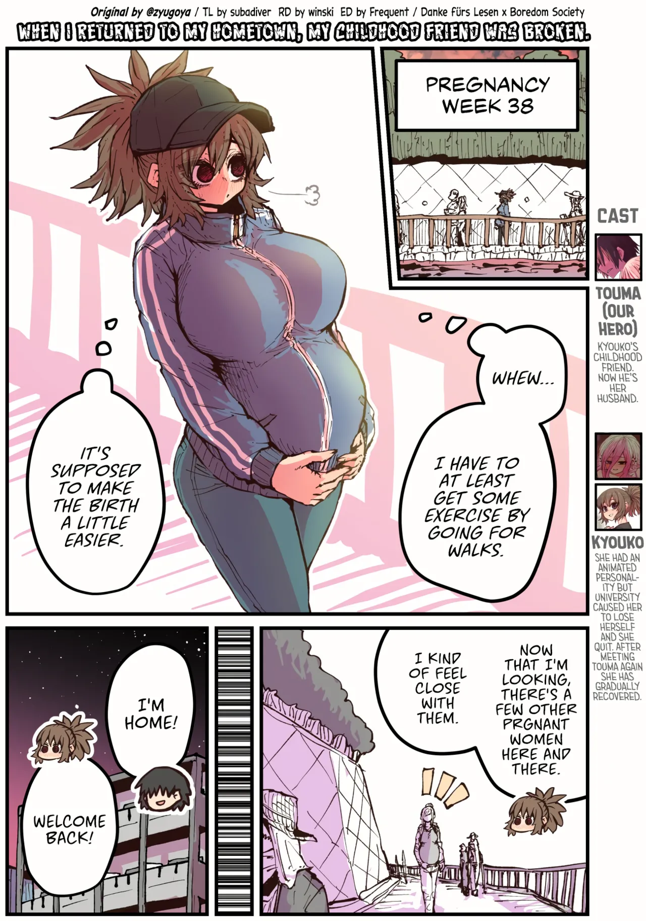 When I Returned to My Hometown, My Childhood Friend was Broken page 145