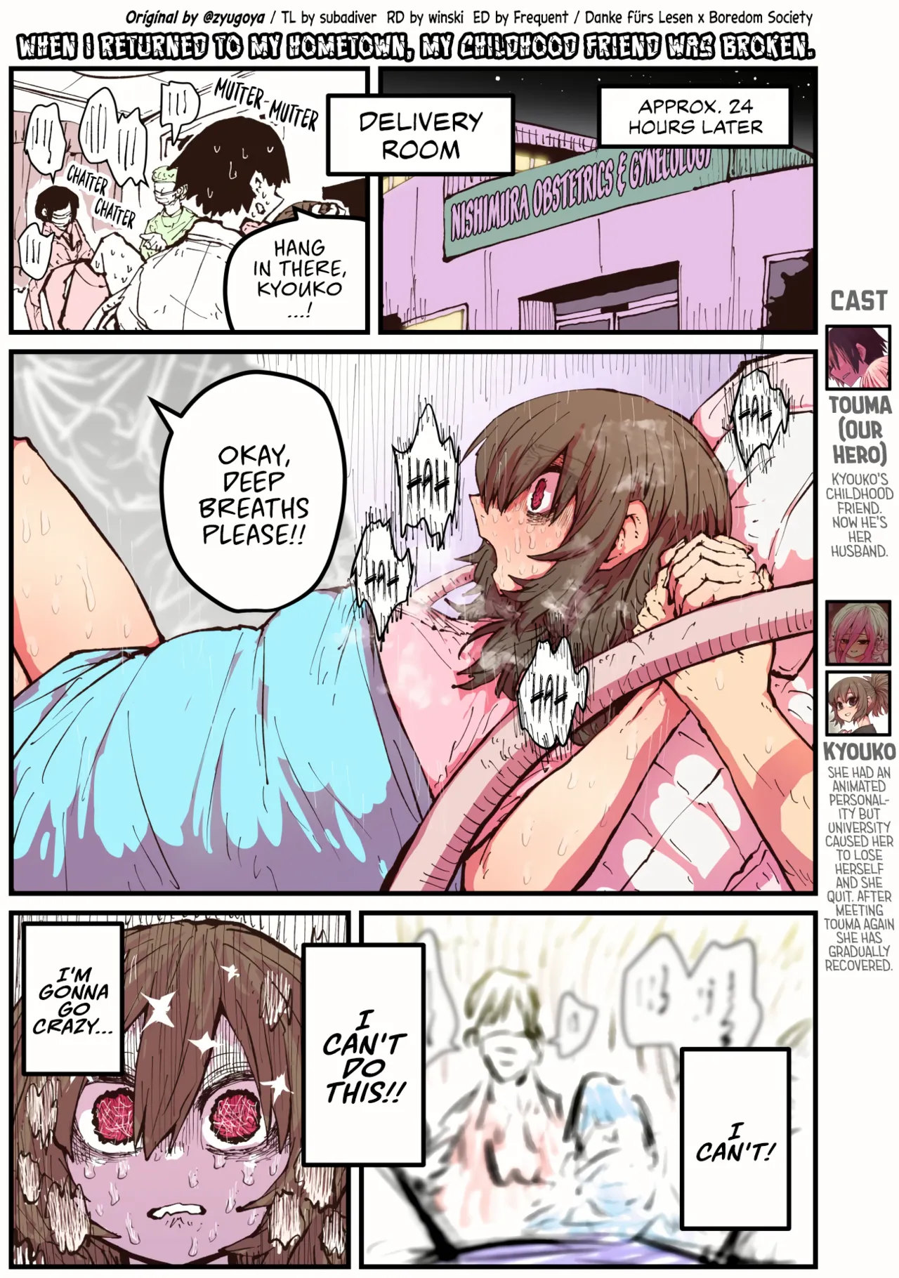 When I Returned to My Hometown, My Childhood Friend was Broken page 149