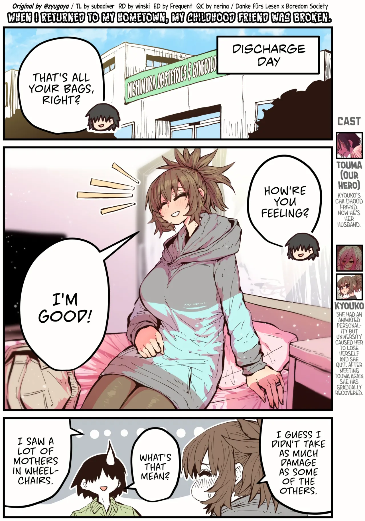 When I Returned to My Hometown, My Childhood Friend was Broken page 158