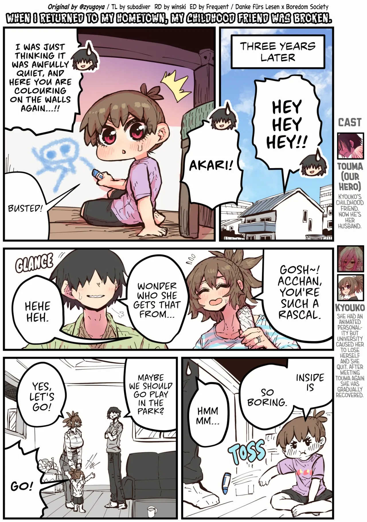 When I Returned to My Hometown, My Childhood Friend was Broken page 162