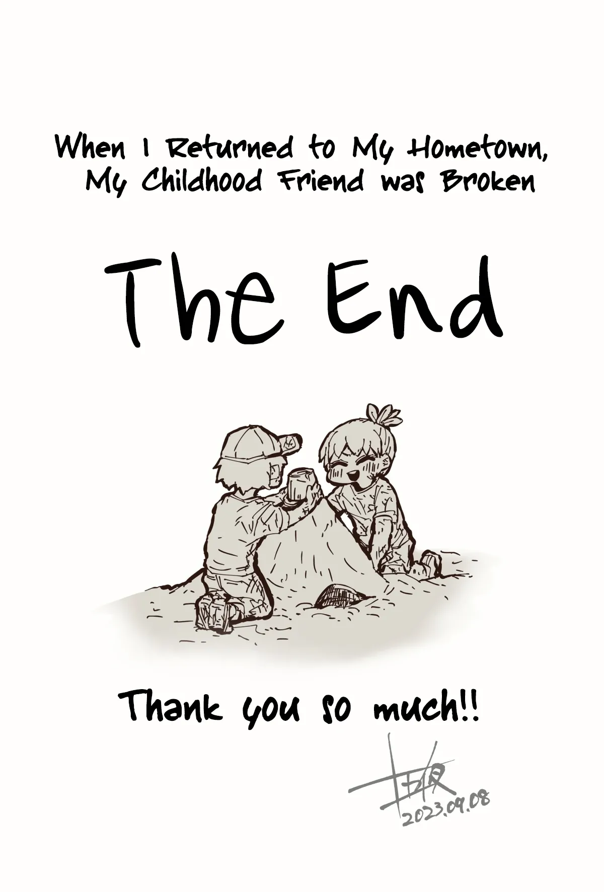 When I Returned to My Hometown, My Childhood Friend was Broken page 166