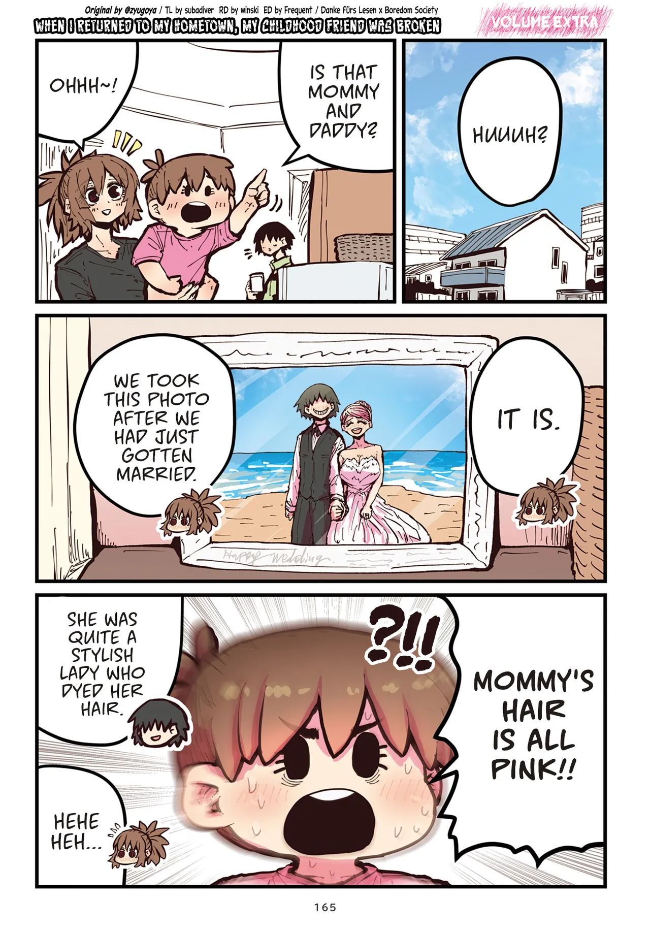 When I Returned to My Hometown, My Childhood Friend was Broken page 167