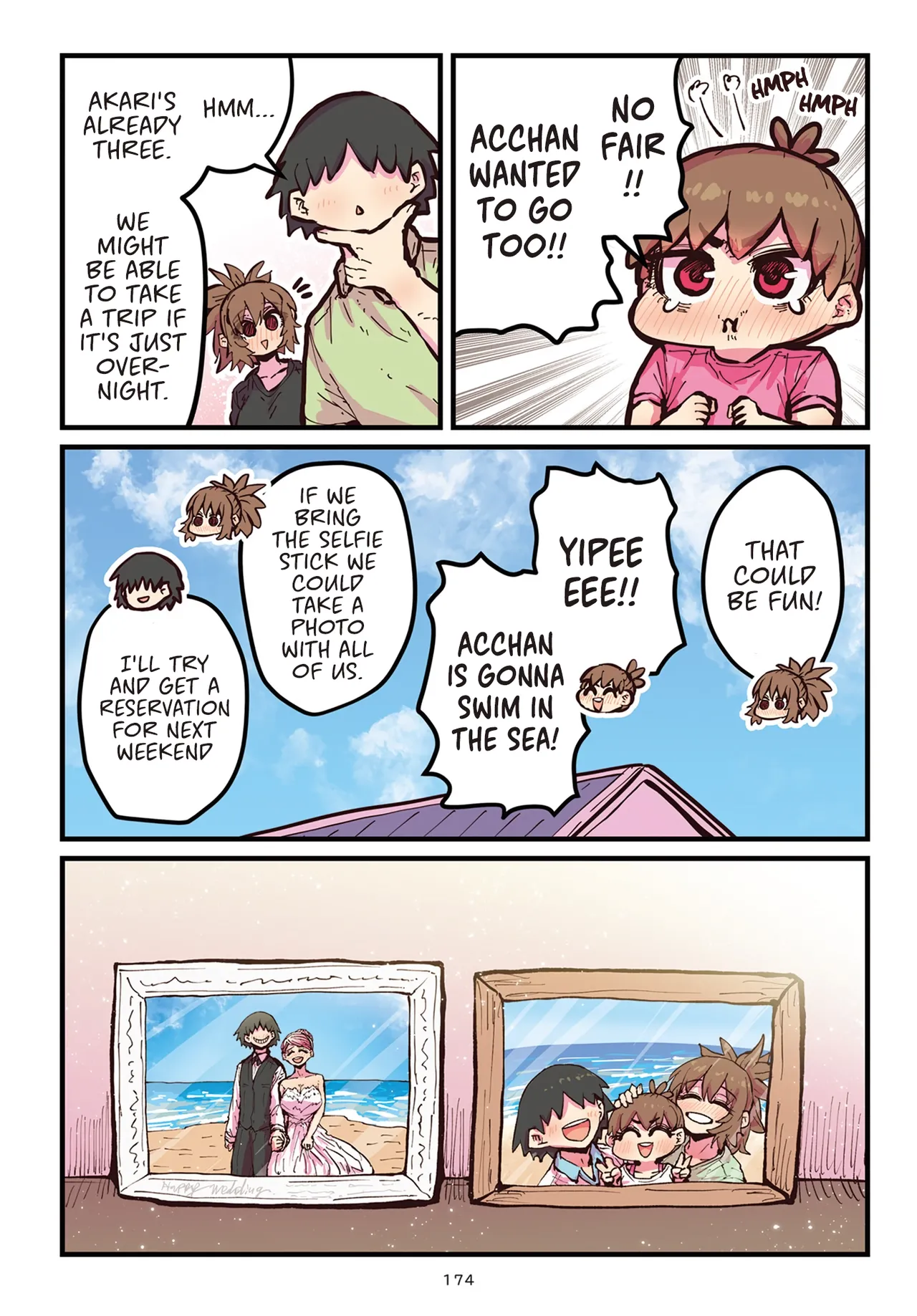 When I Returned to My Hometown, My Childhood Friend was Broken page 176