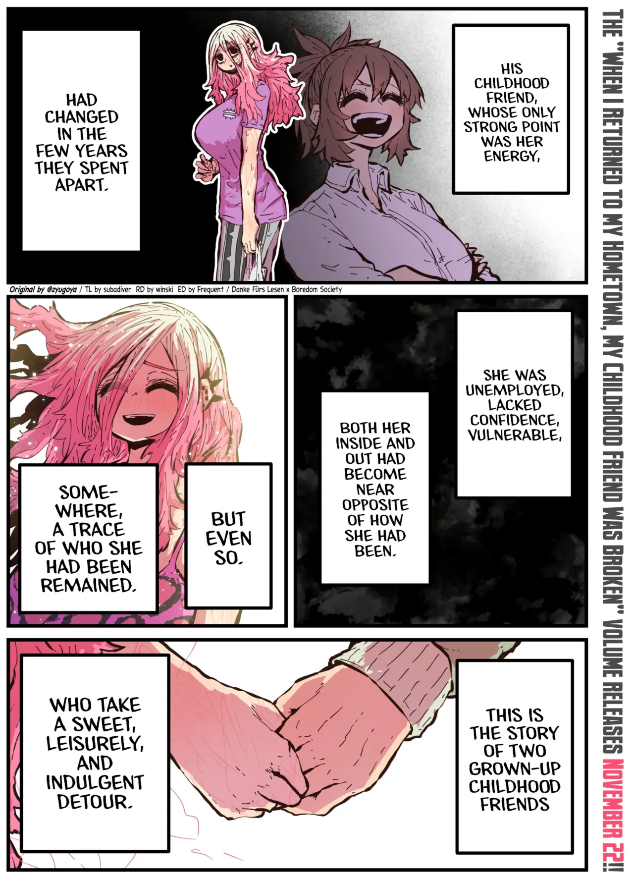 When I Returned to My Hometown, My Childhood Friend was Broken page 183