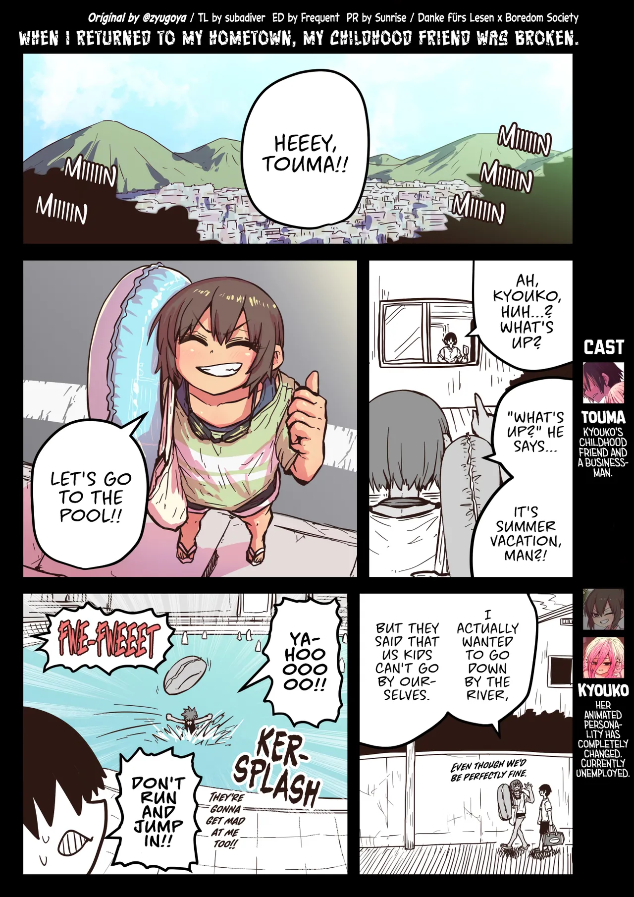 When I Returned to My Hometown, My Childhood Friend was Broken page 20