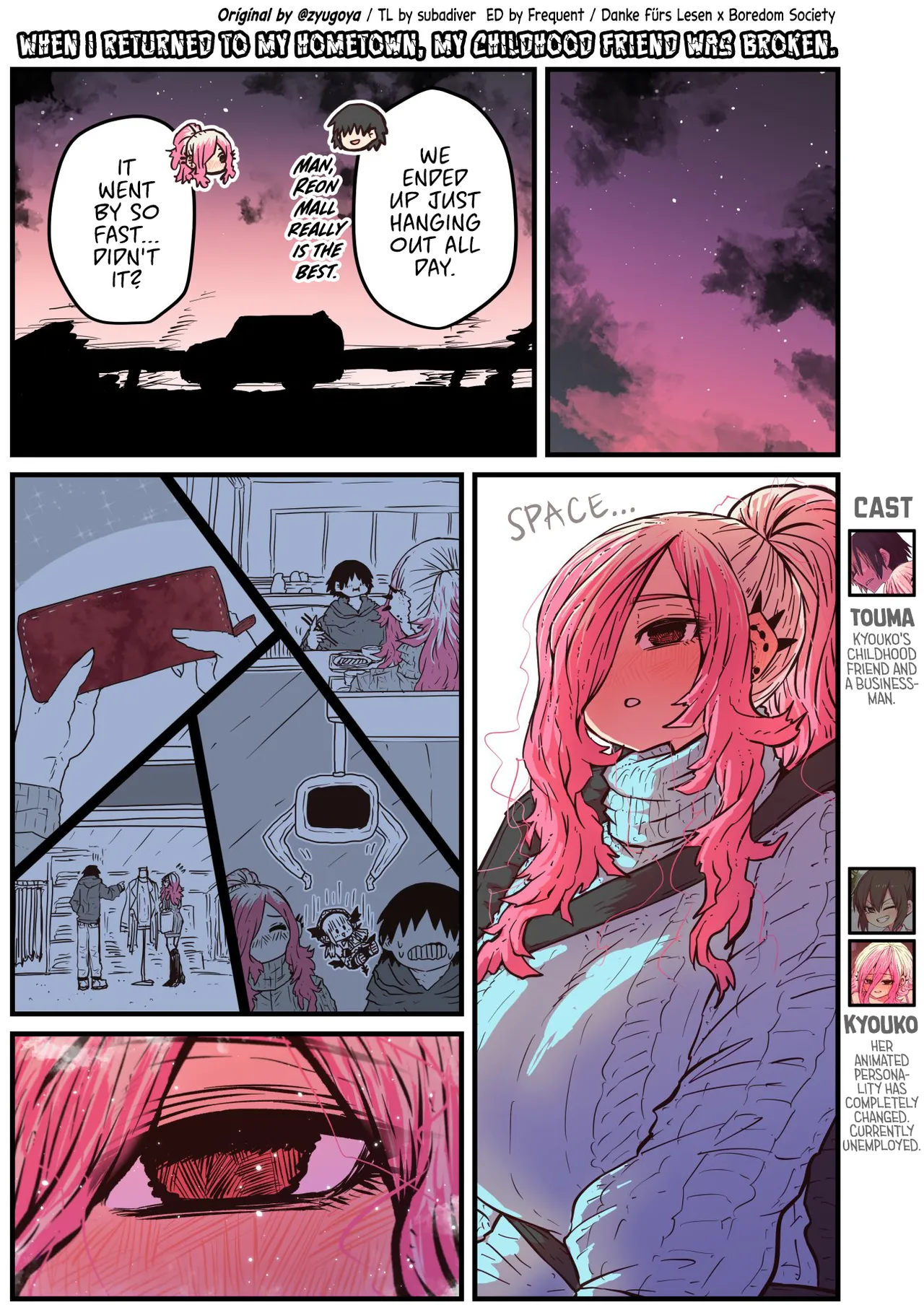 When I Returned to My Hometown, My Childhood Friend was Broken page 41