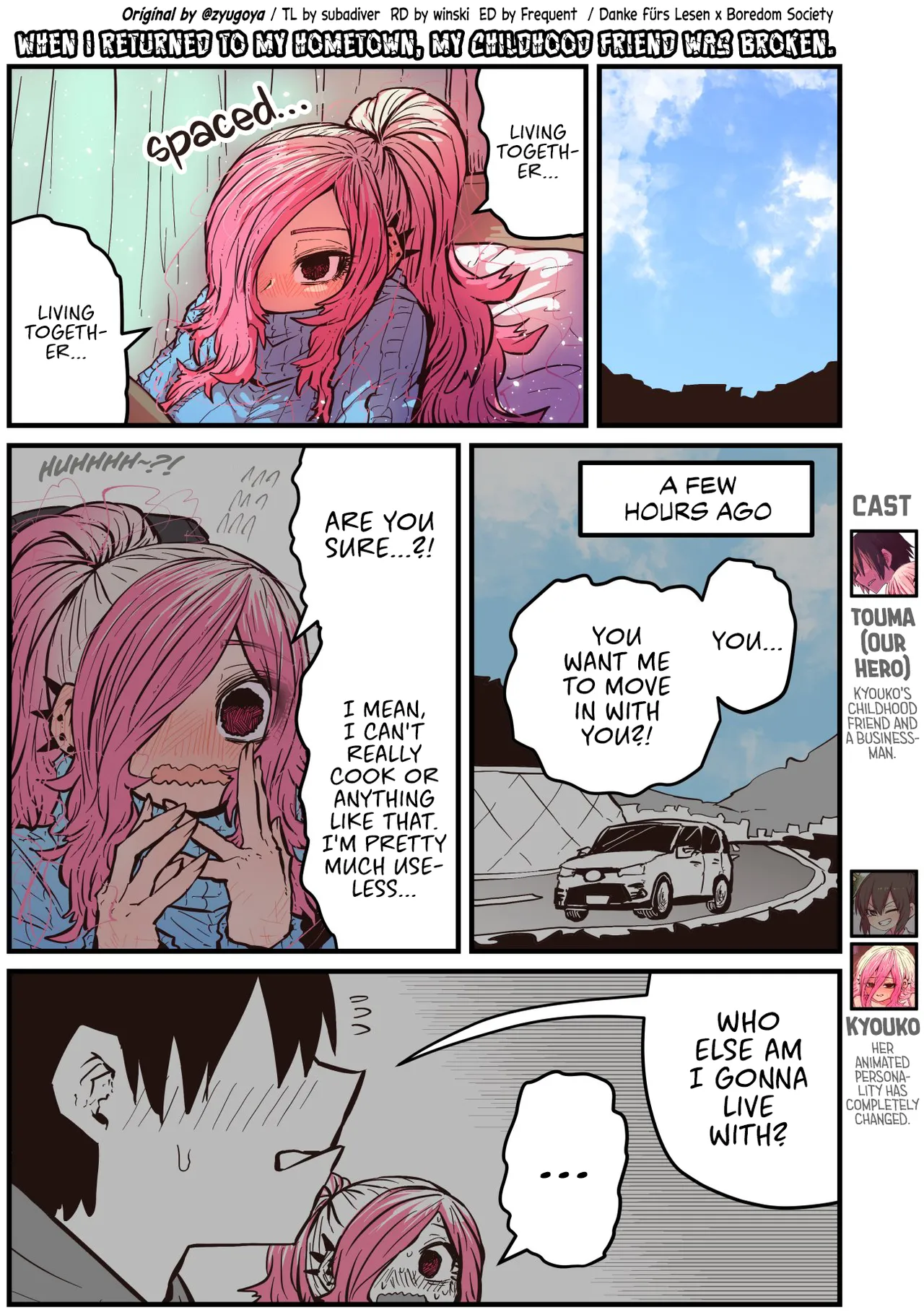 When I Returned to My Hometown, My Childhood Friend was Broken page 66