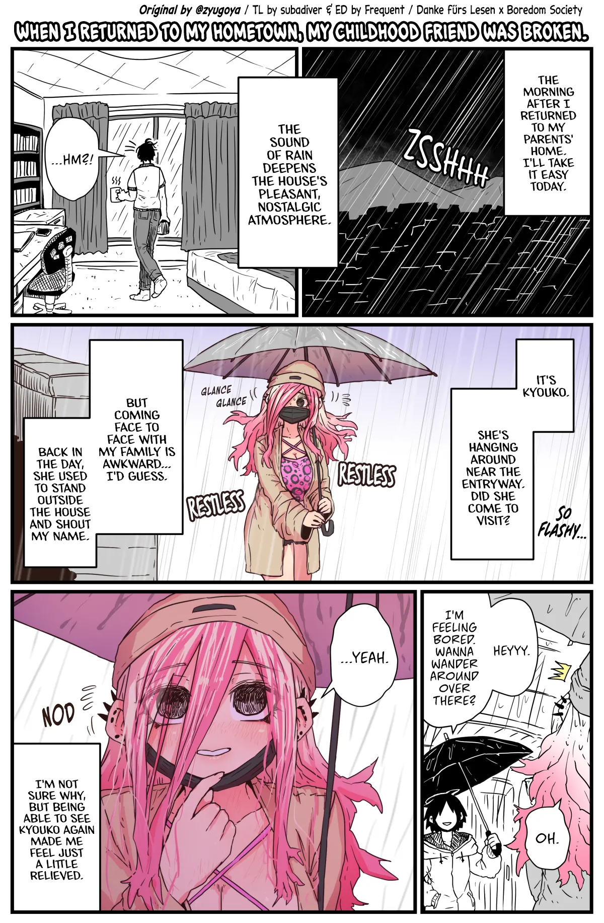 When I Returned to My Hometown, My Childhood Friend was Broken page 7