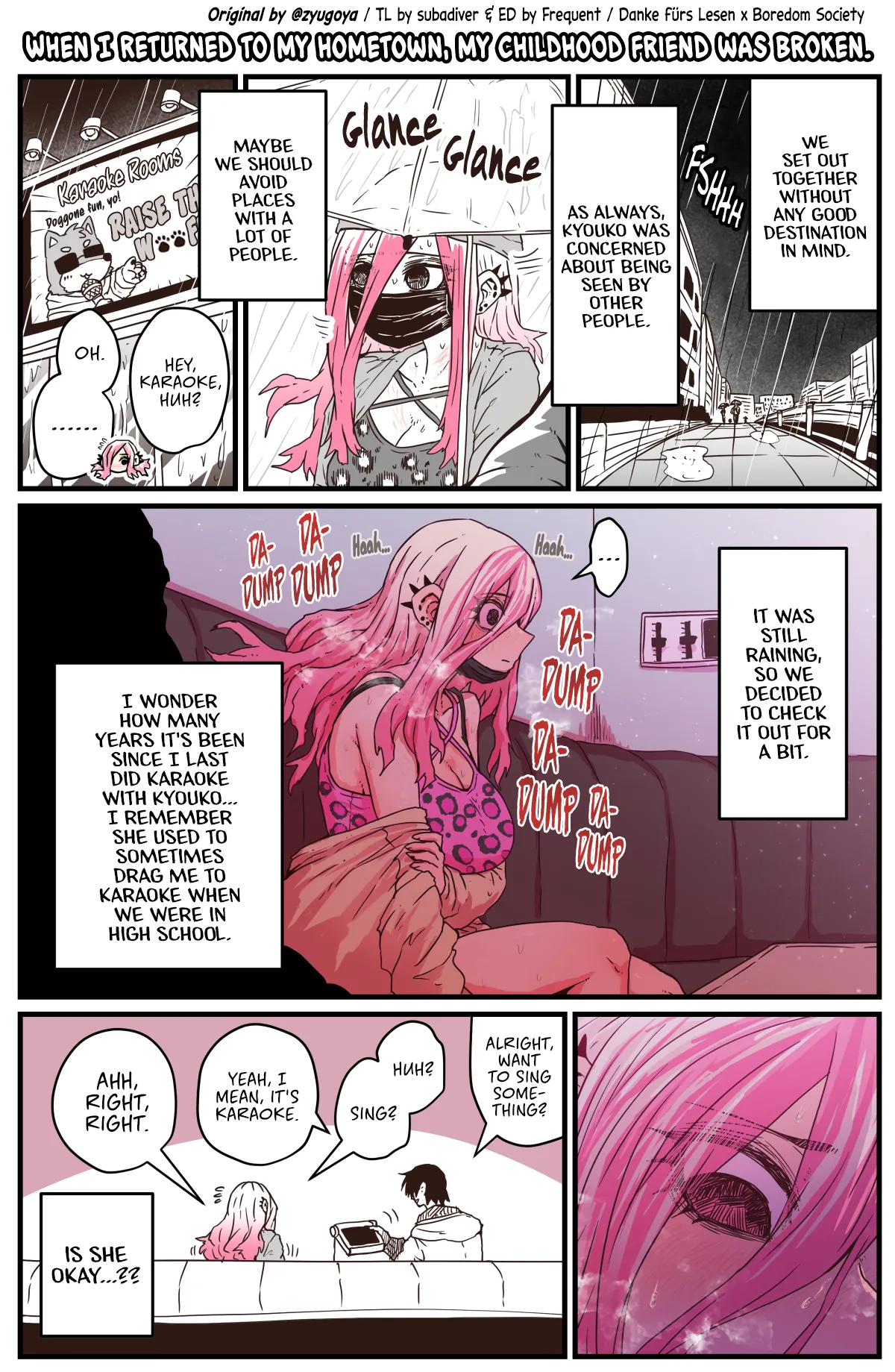When I Returned to My Hometown, My Childhood Friend was Broken page 8