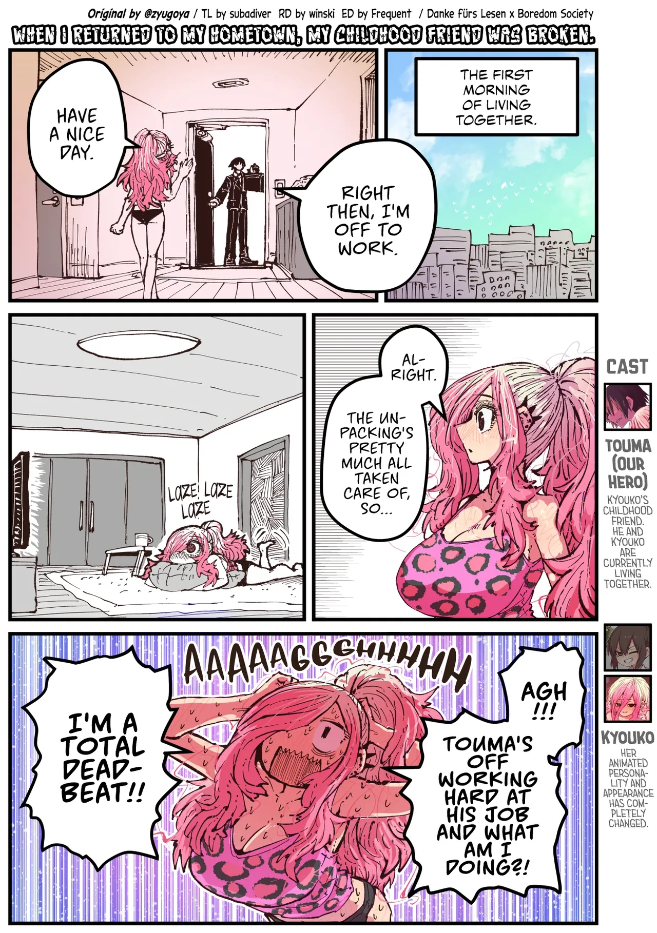 When I Returned to My Hometown, My Childhood Friend was Broken page 88