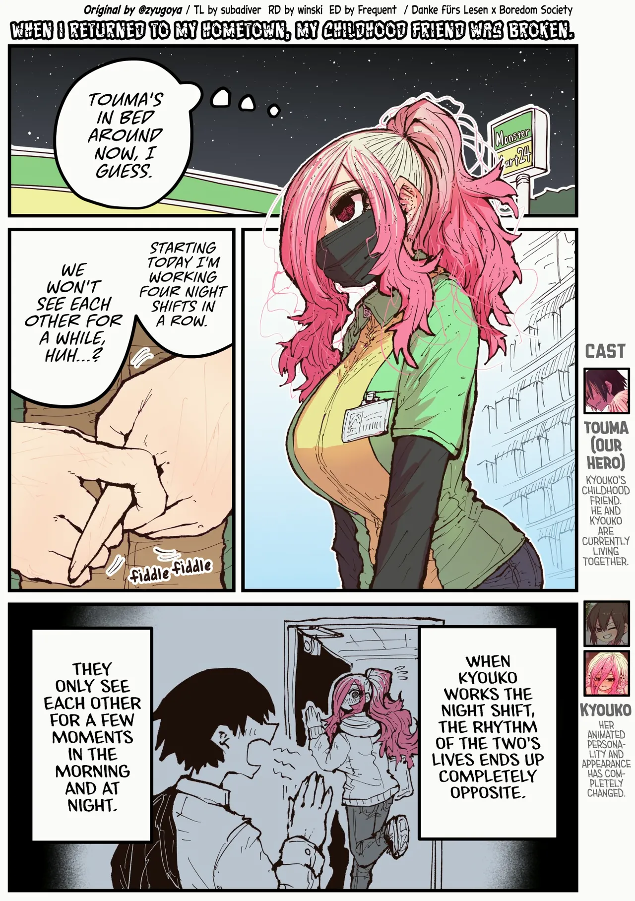 When I Returned to My Hometown, My Childhood Friend was Broken page 92