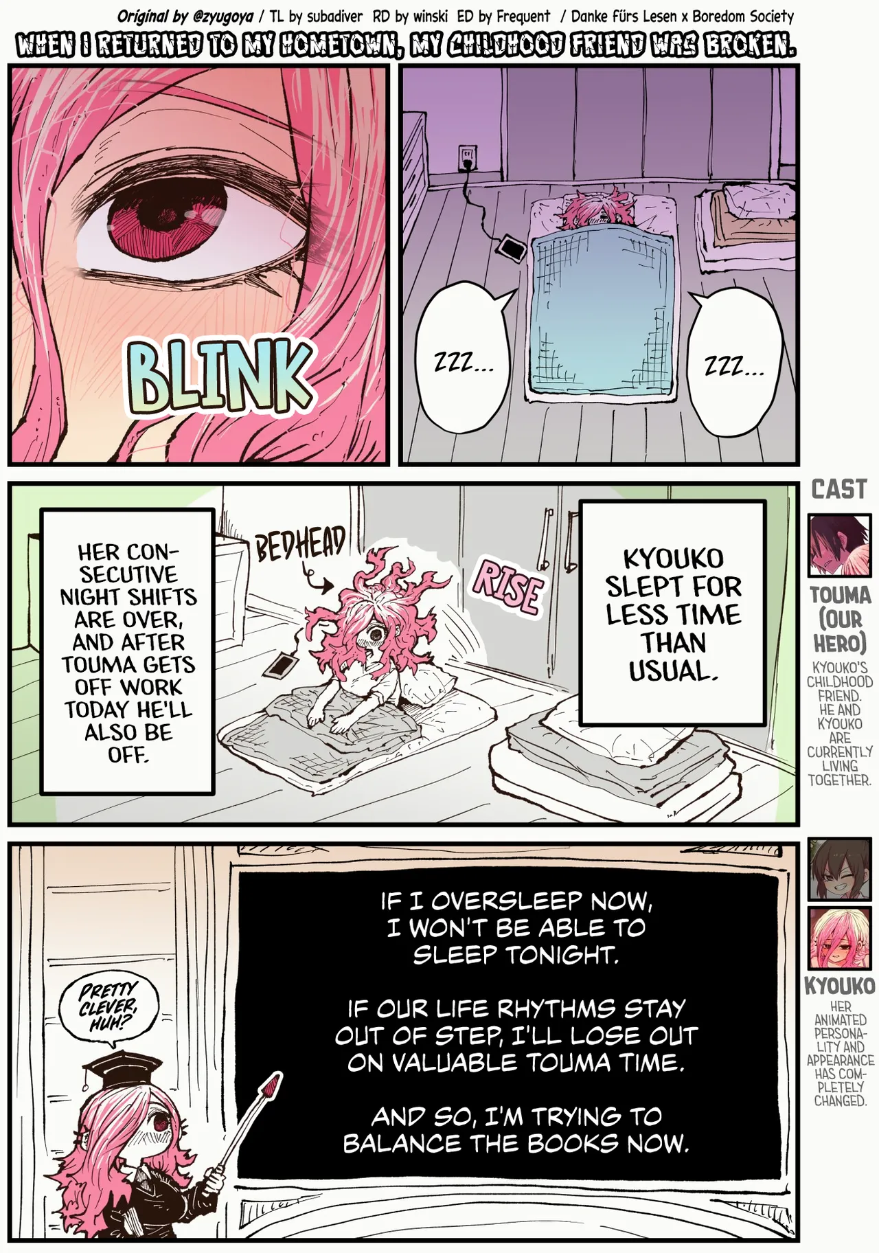 When I Returned to My Hometown, My Childhood Friend was Broken page 97