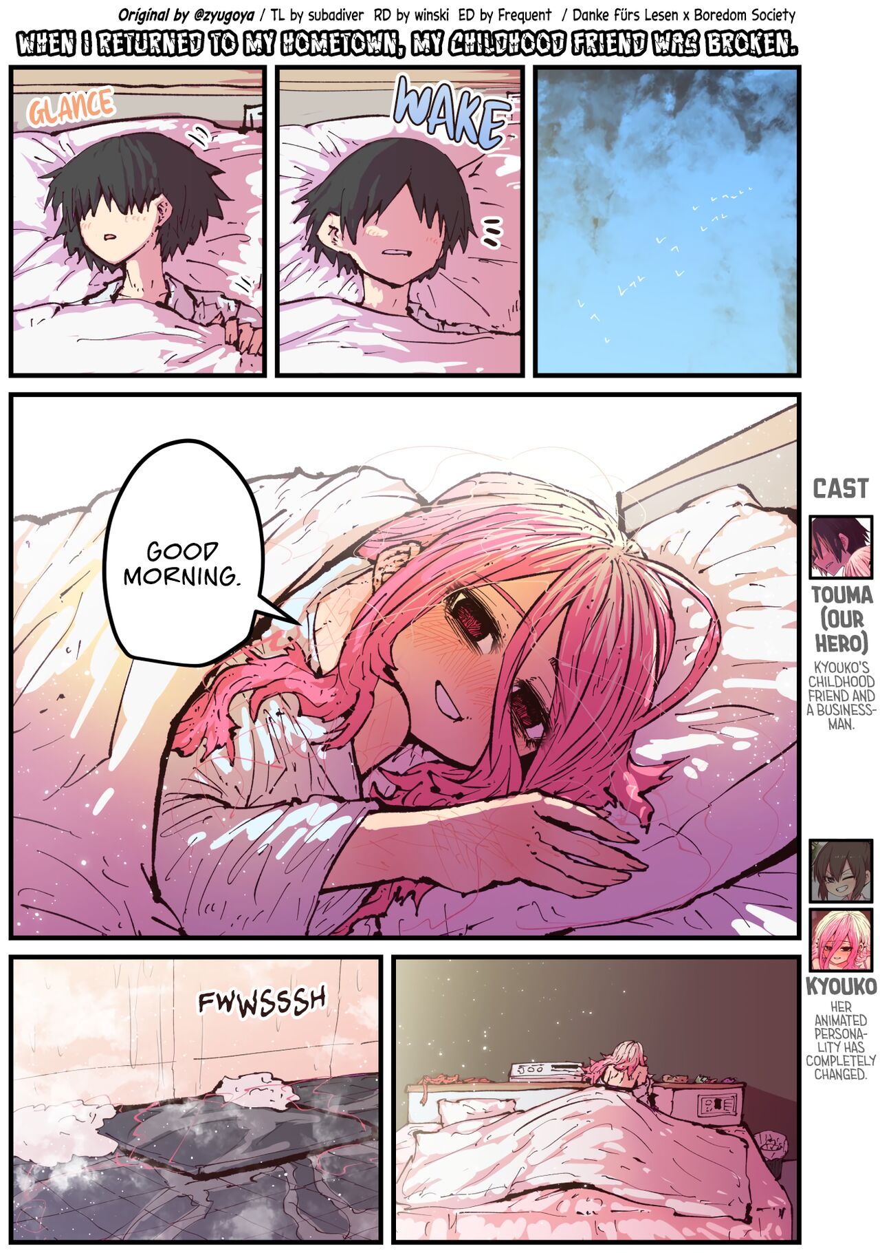 When I Returned to My Hometown, My Childhood Friend was Broken page 109