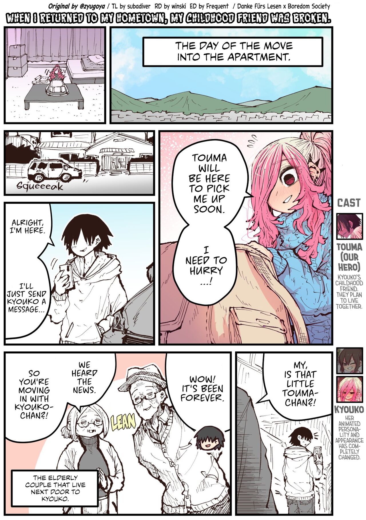 When I Returned to My Hometown, My Childhood Friend was Broken page 120