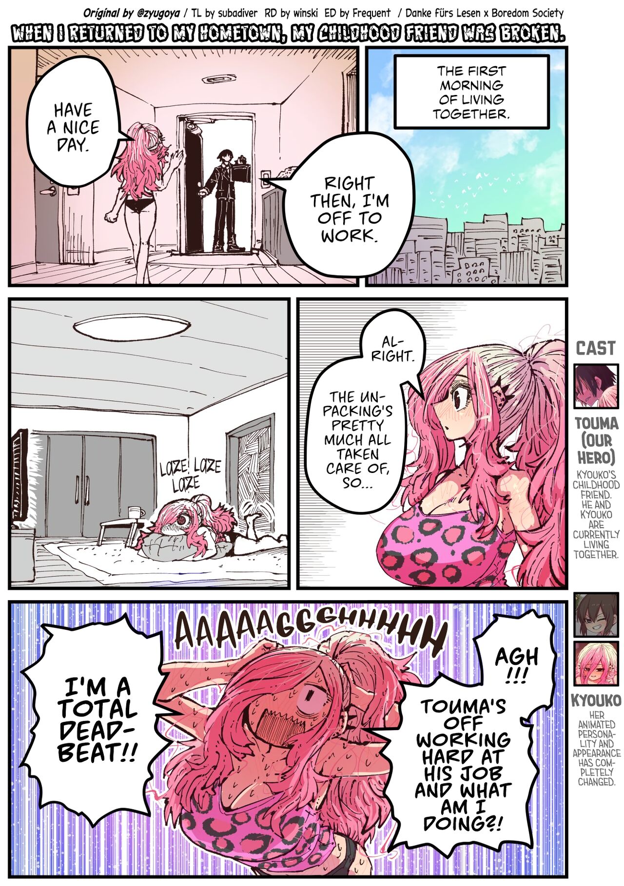 When I Returned to My Hometown, My Childhood Friend was Broken page 127