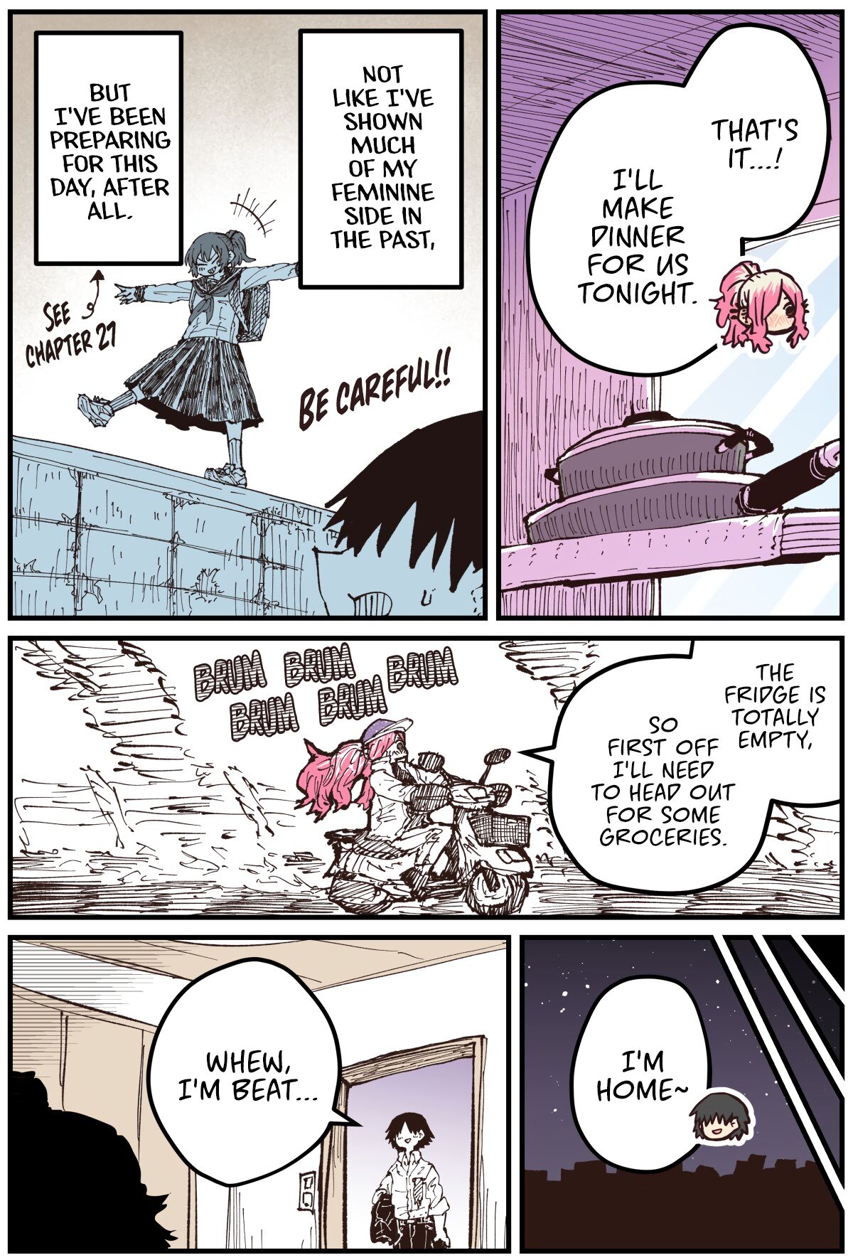 When I Returned to My Hometown, My Childhood Friend was Broken page 128