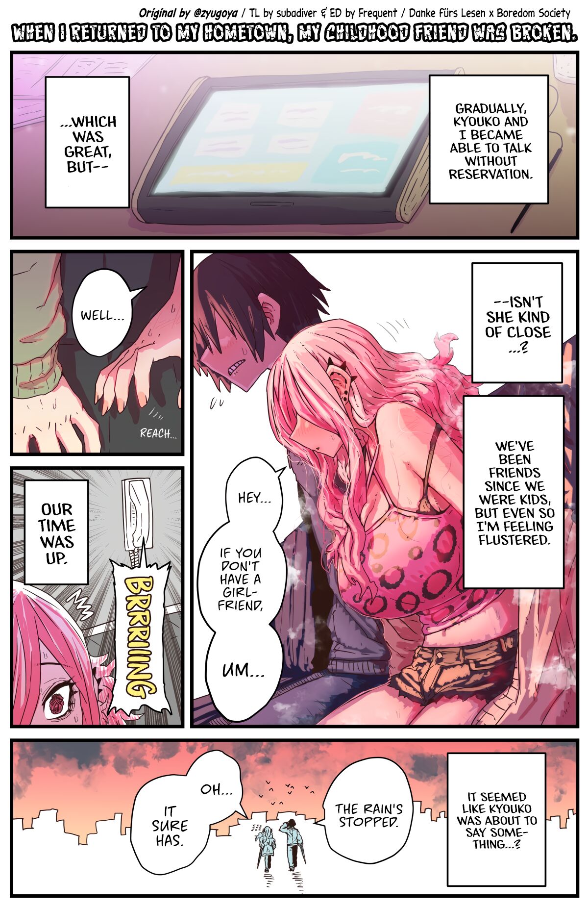 When I Returned to My Hometown, My Childhood Friend was Broken page 13