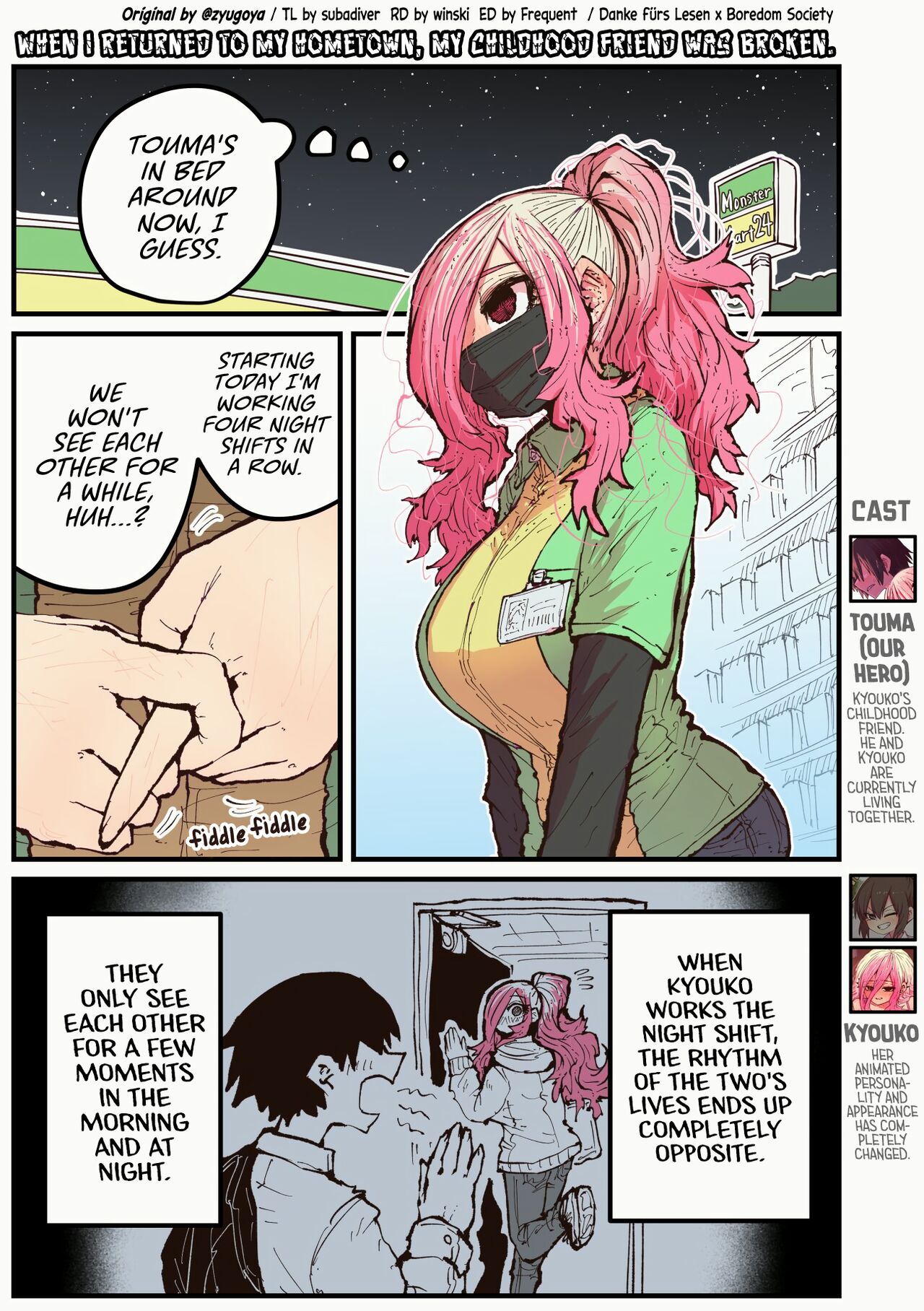 When I Returned to My Hometown, My Childhood Friend was Broken page 132