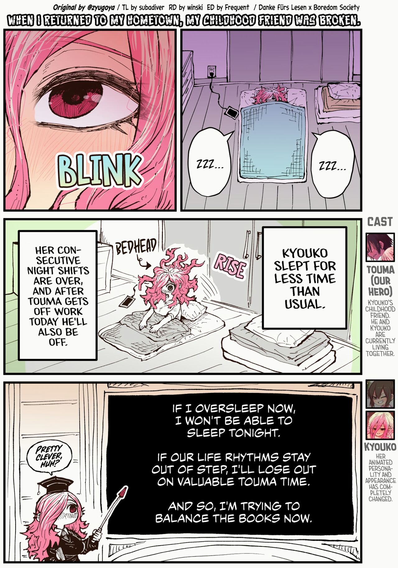 When I Returned to My Hometown, My Childhood Friend was Broken page 139