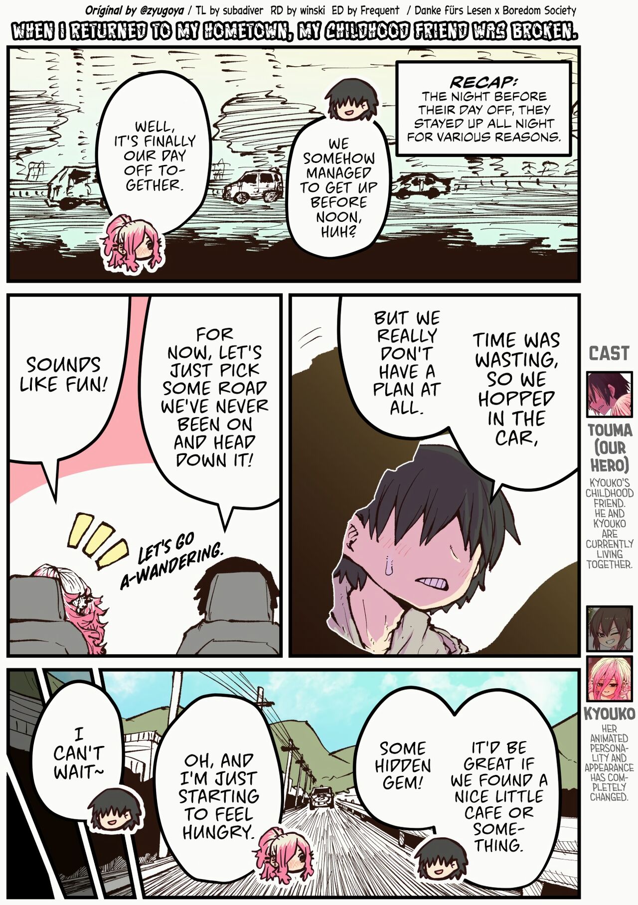 When I Returned to My Hometown, My Childhood Friend was Broken page 144
