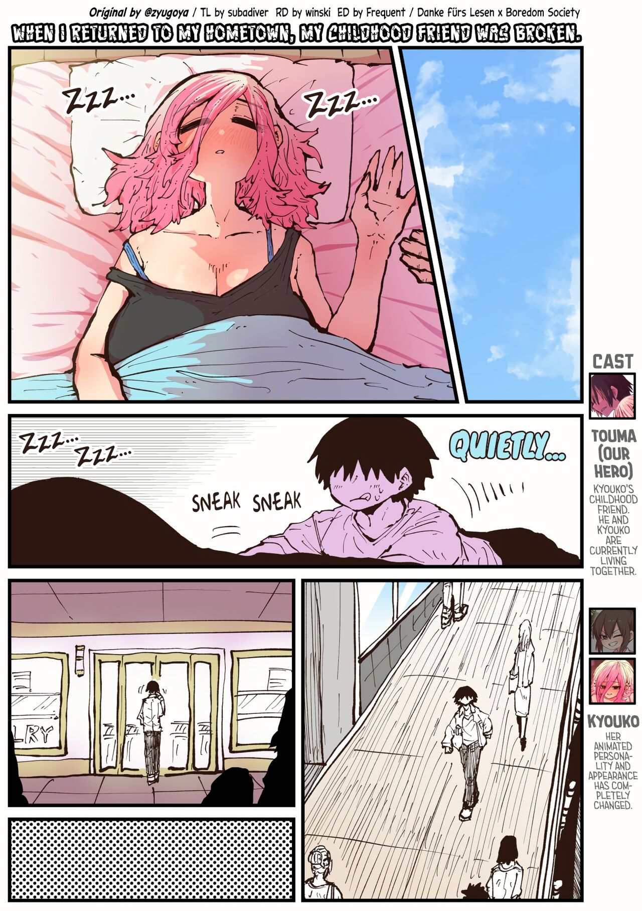 When I Returned to My Hometown, My Childhood Friend was Broken page 169