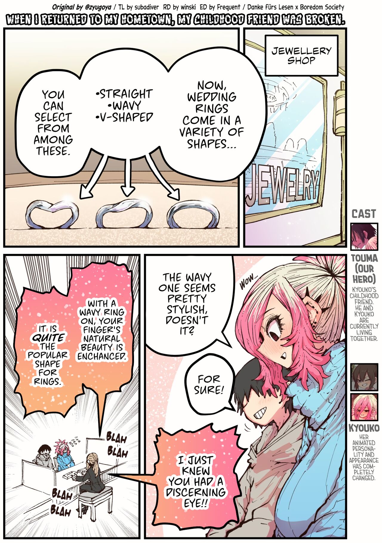 When I Returned to My Hometown, My Childhood Friend was Broken page 180
