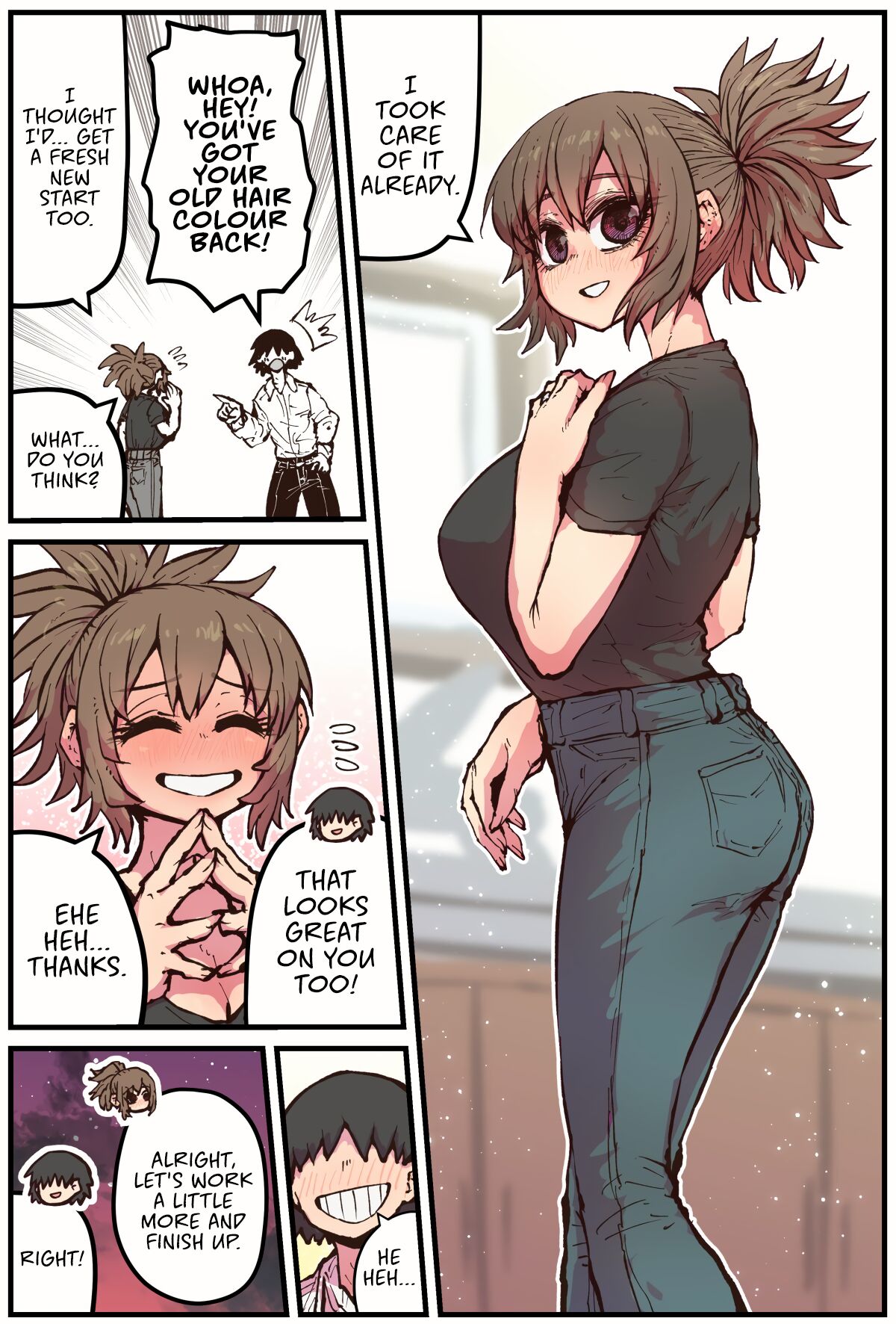 When I Returned to My Hometown, My Childhood Friend was Broken page 187