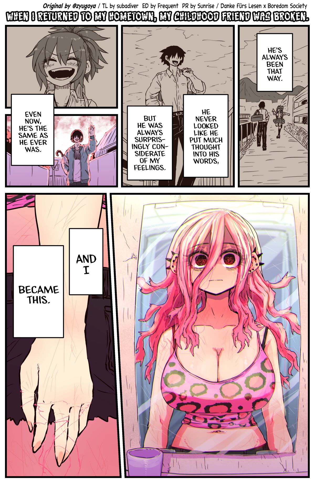 When I Returned to My Hometown, My Childhood Friend was Broken page 20