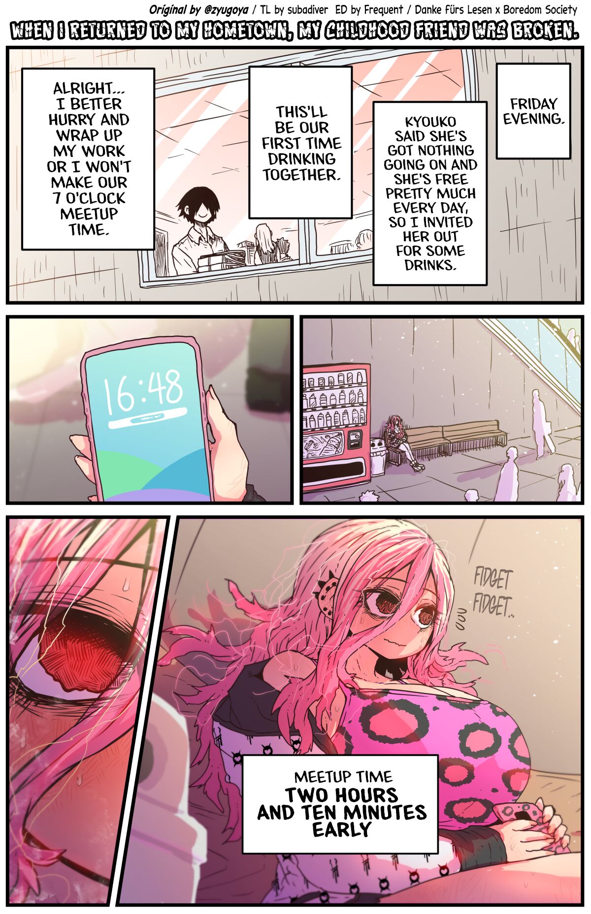 When I Returned to My Hometown, My Childhood Friend was Broken page 25