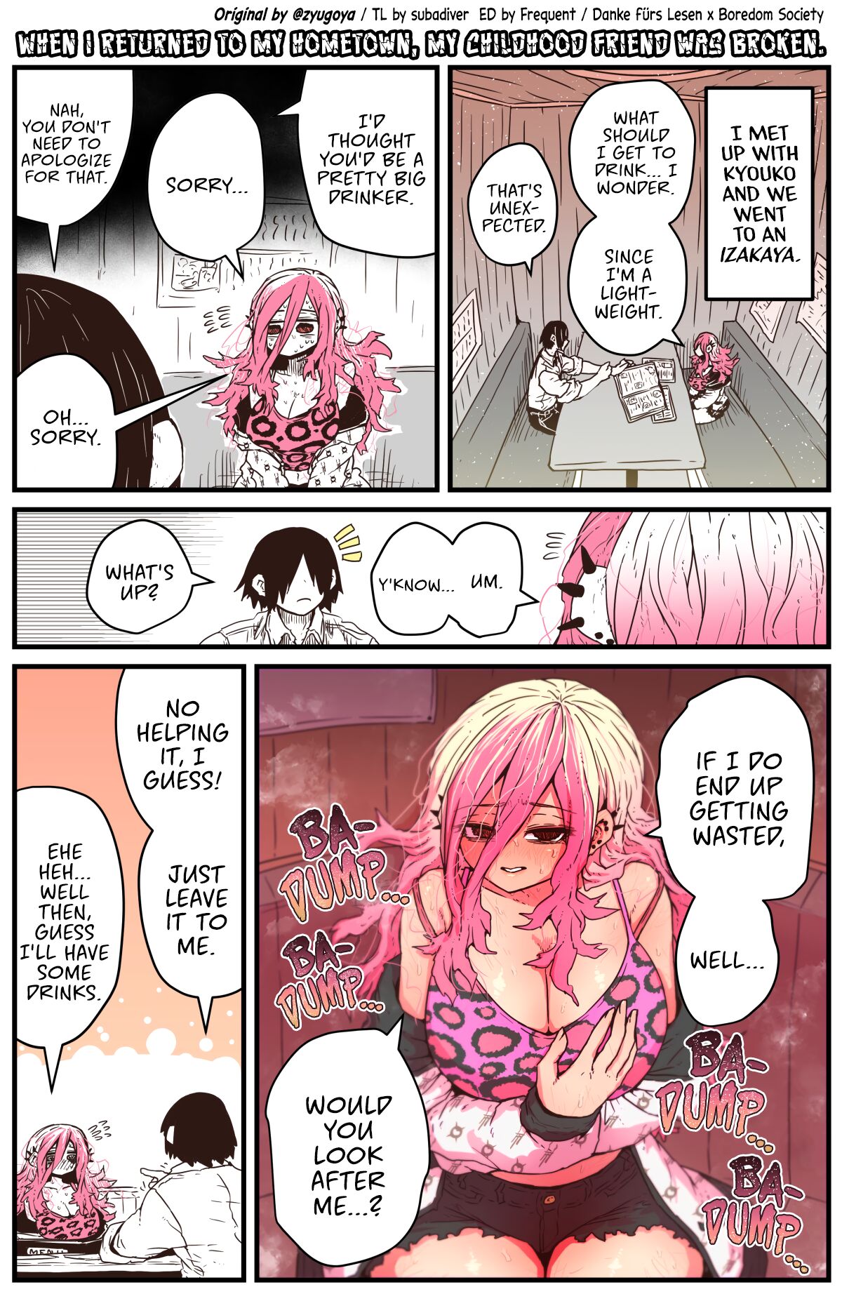 When I Returned to My Hometown, My Childhood Friend was Broken page 29