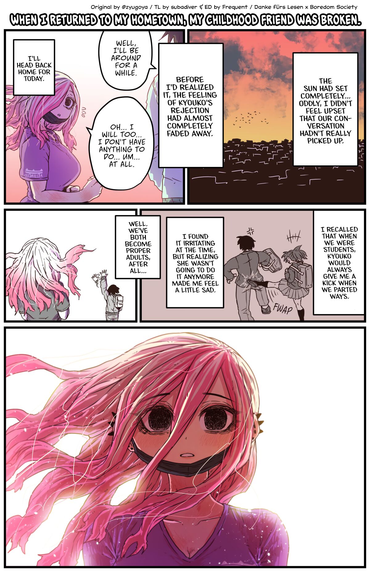 When I Returned to My Hometown, My Childhood Friend was Broken page 3