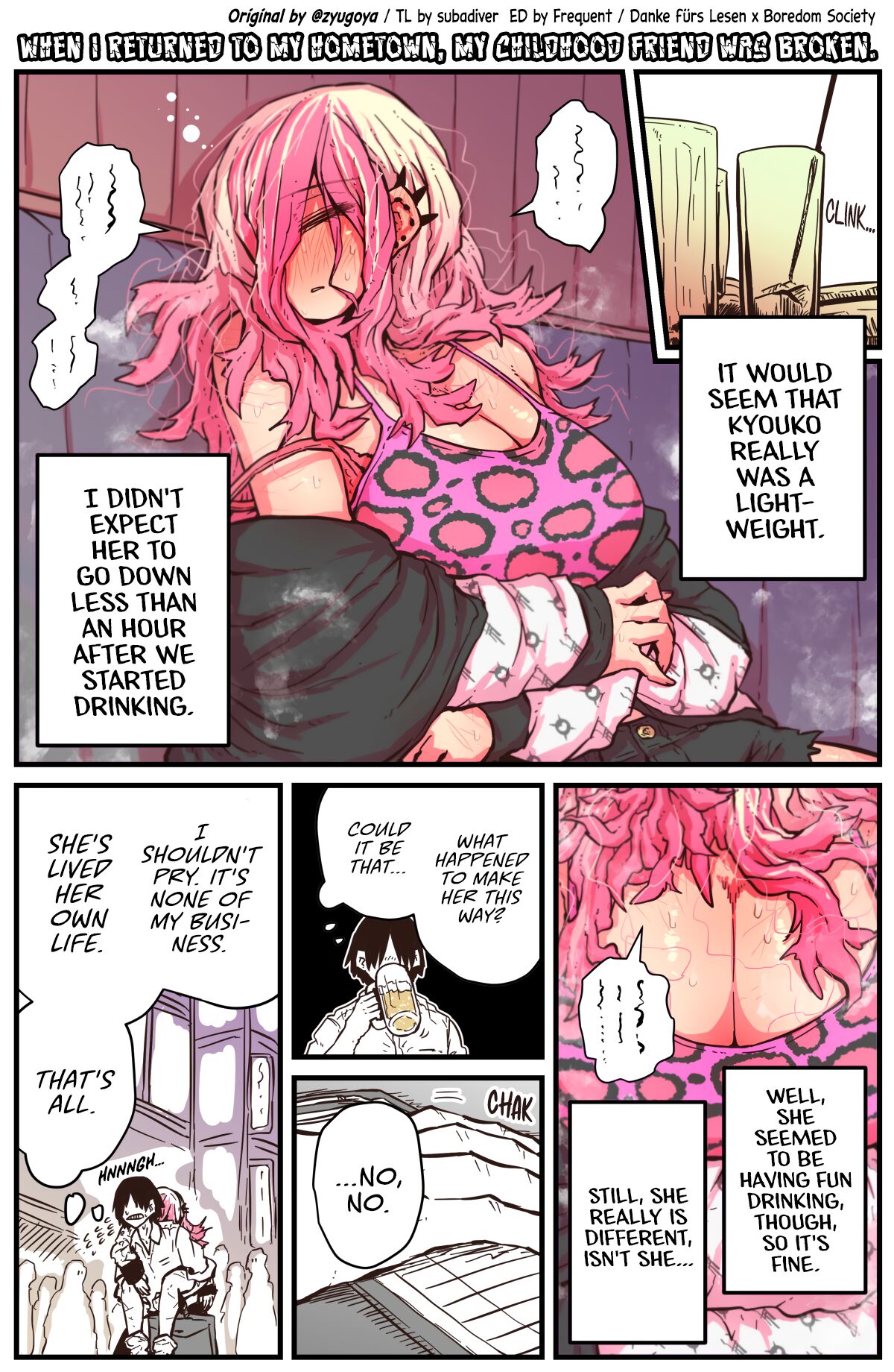 When I Returned to My Hometown, My Childhood Friend was Broken page 31
