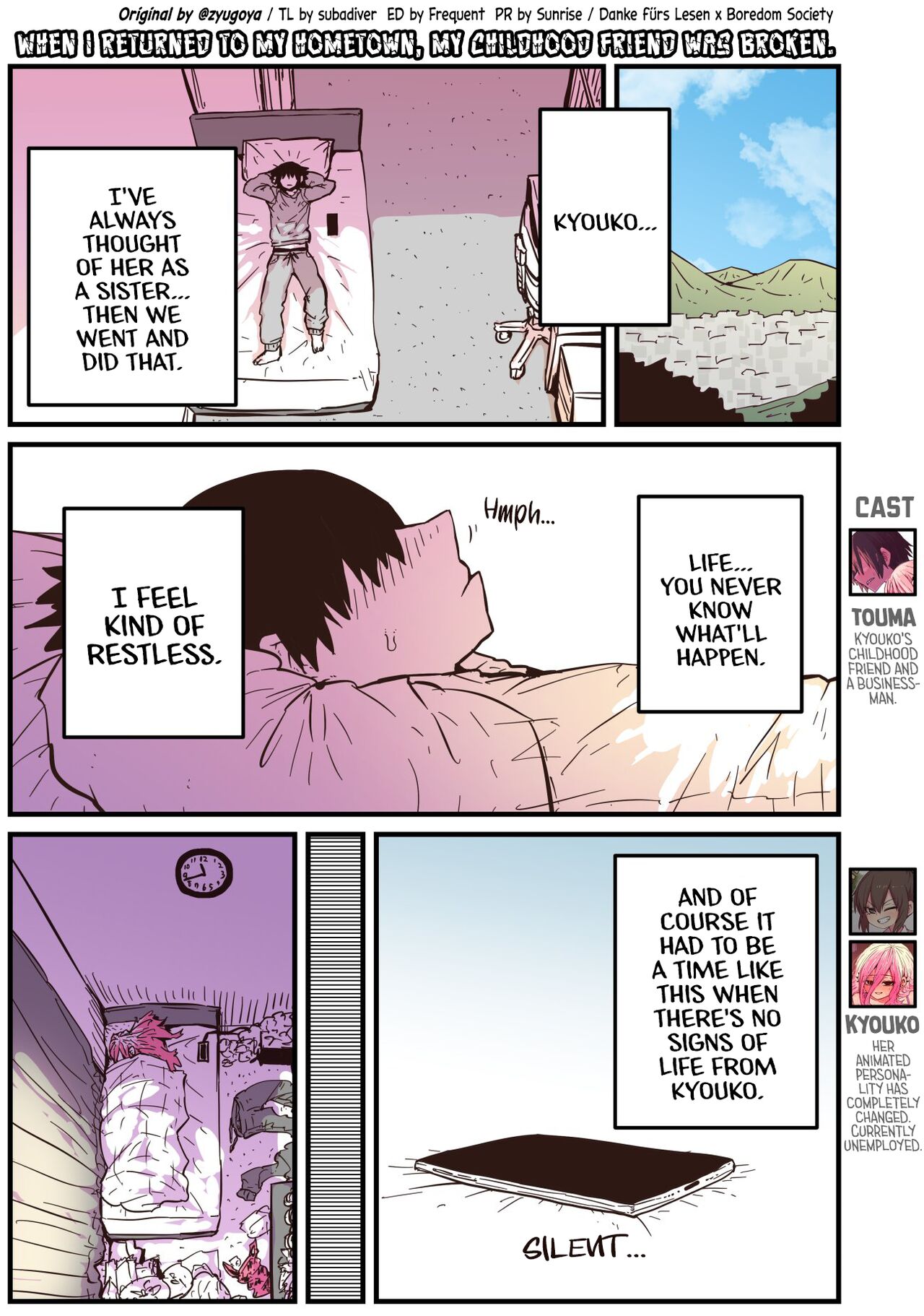 When I Returned to My Hometown, My Childhood Friend was Broken page 57