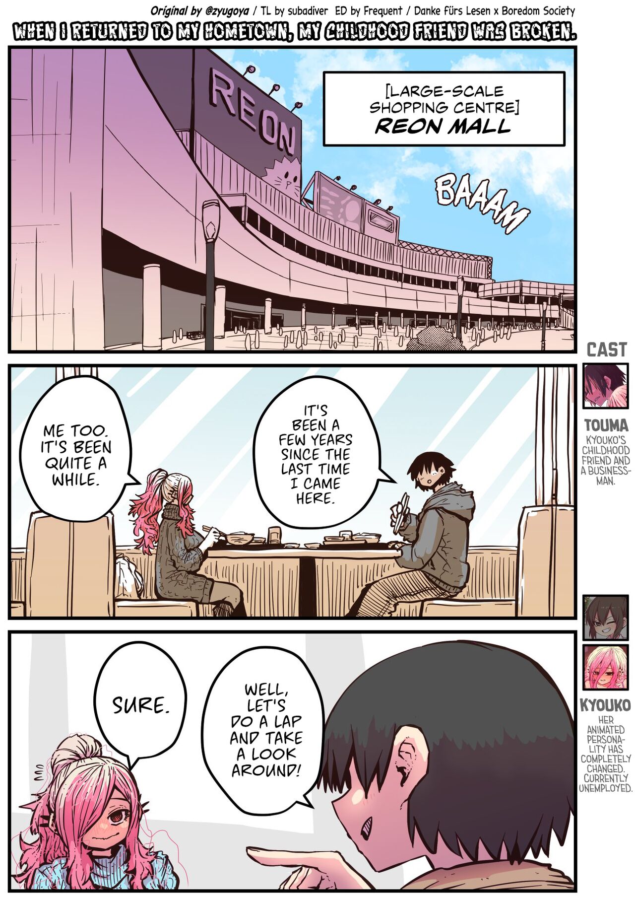 When I Returned to My Hometown, My Childhood Friend was Broken page 63