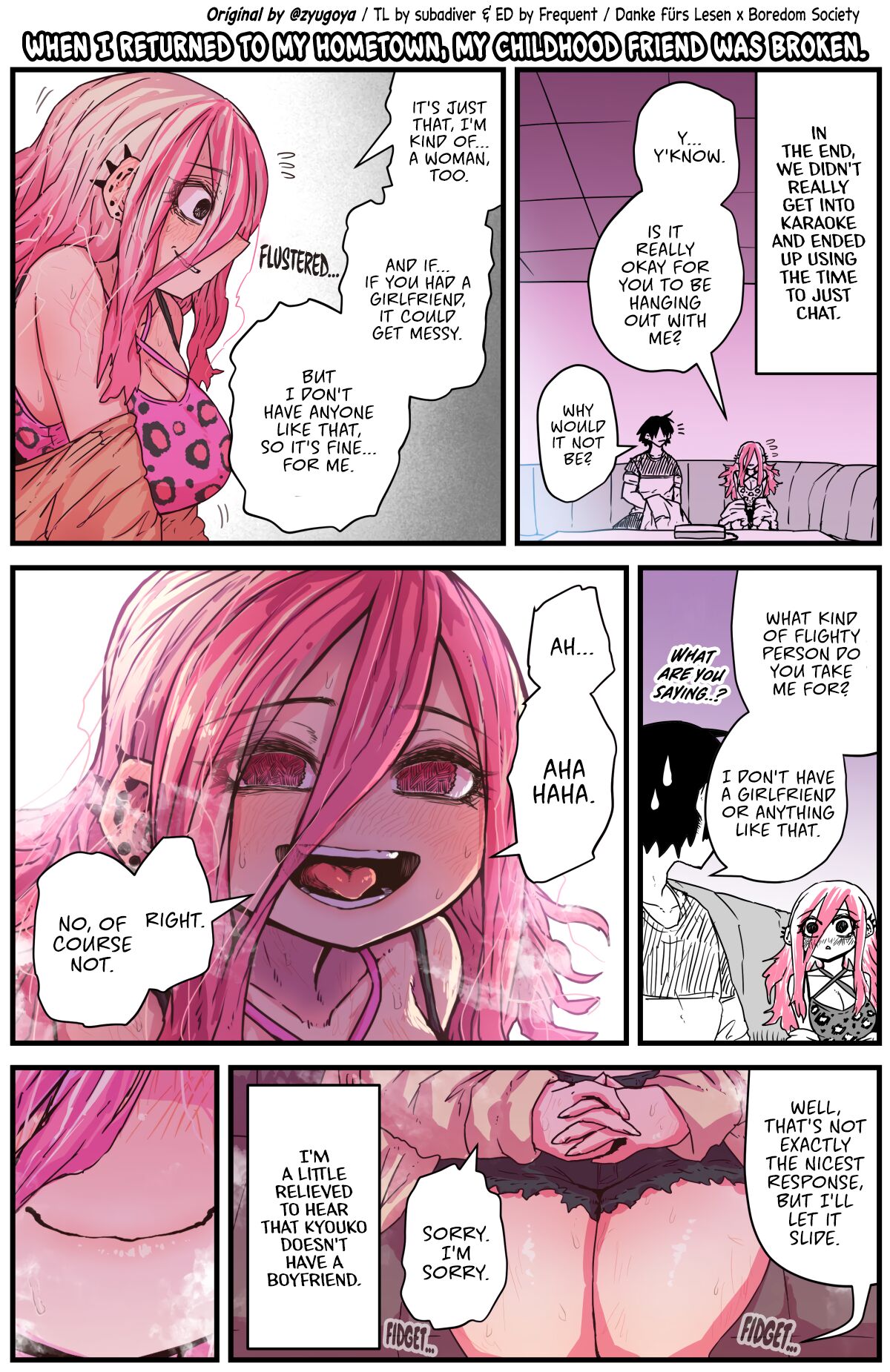 When I Returned to My Hometown, My Childhood Friend was Broken page 7