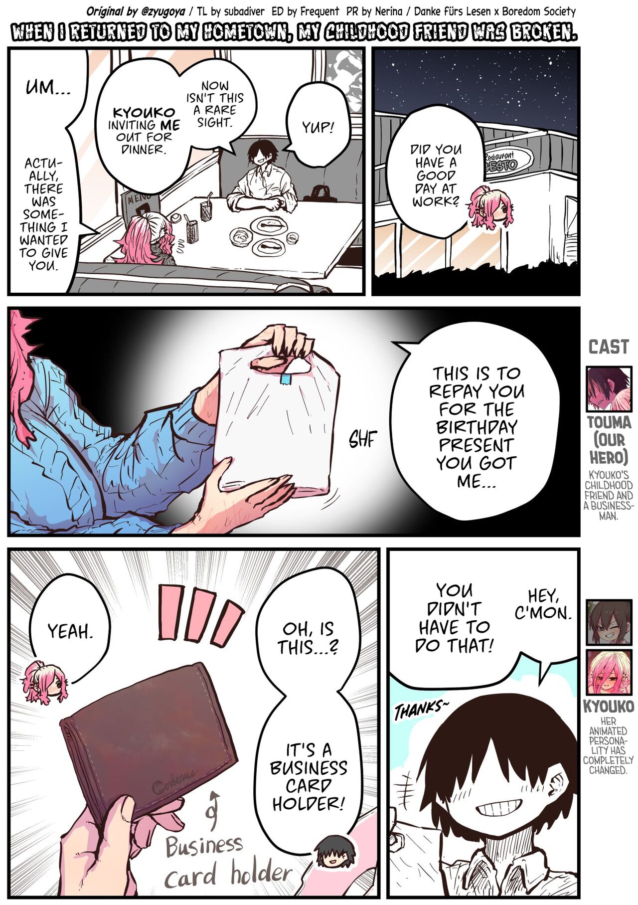 When I Returned to My Hometown, My Childhood Friend was Broken page 89